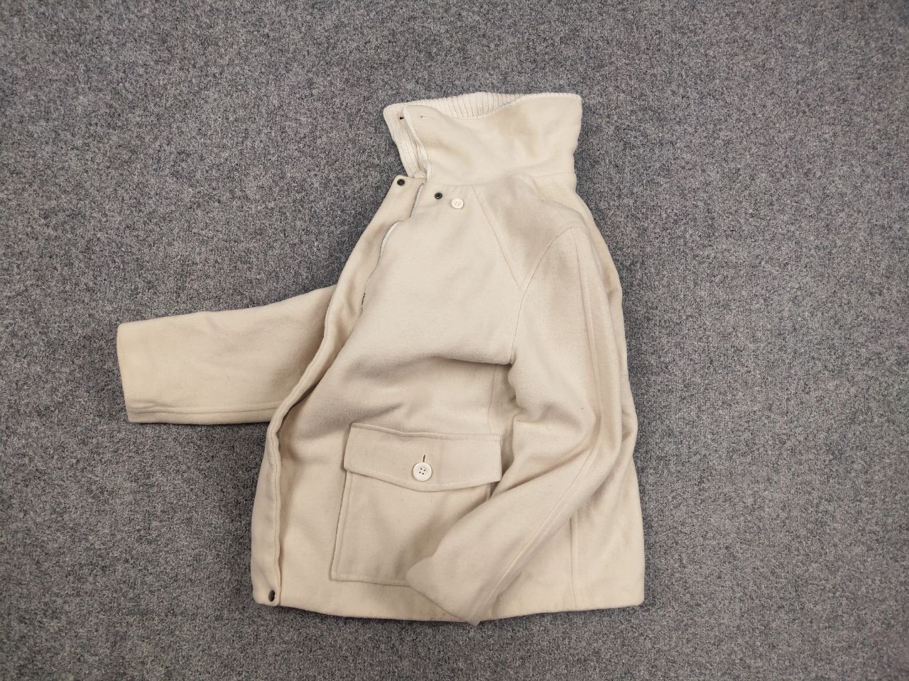 Japanese Brand Vtg 90's IY Basics by Issey Miyake Japan Wool Coat Jacket Size M / US 6-8 / IT 42-44 - 11 Thumbnail