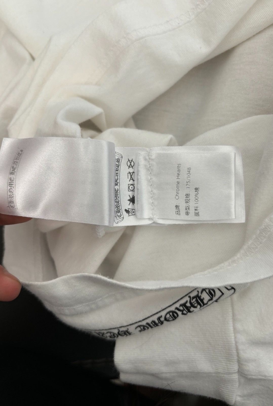 Chrome Hearts Chrome Hearts White Vine Cross Flower Long-Sleeve Hoodie Size US L / EU 52-54 / 3 - 8 Thumbnail