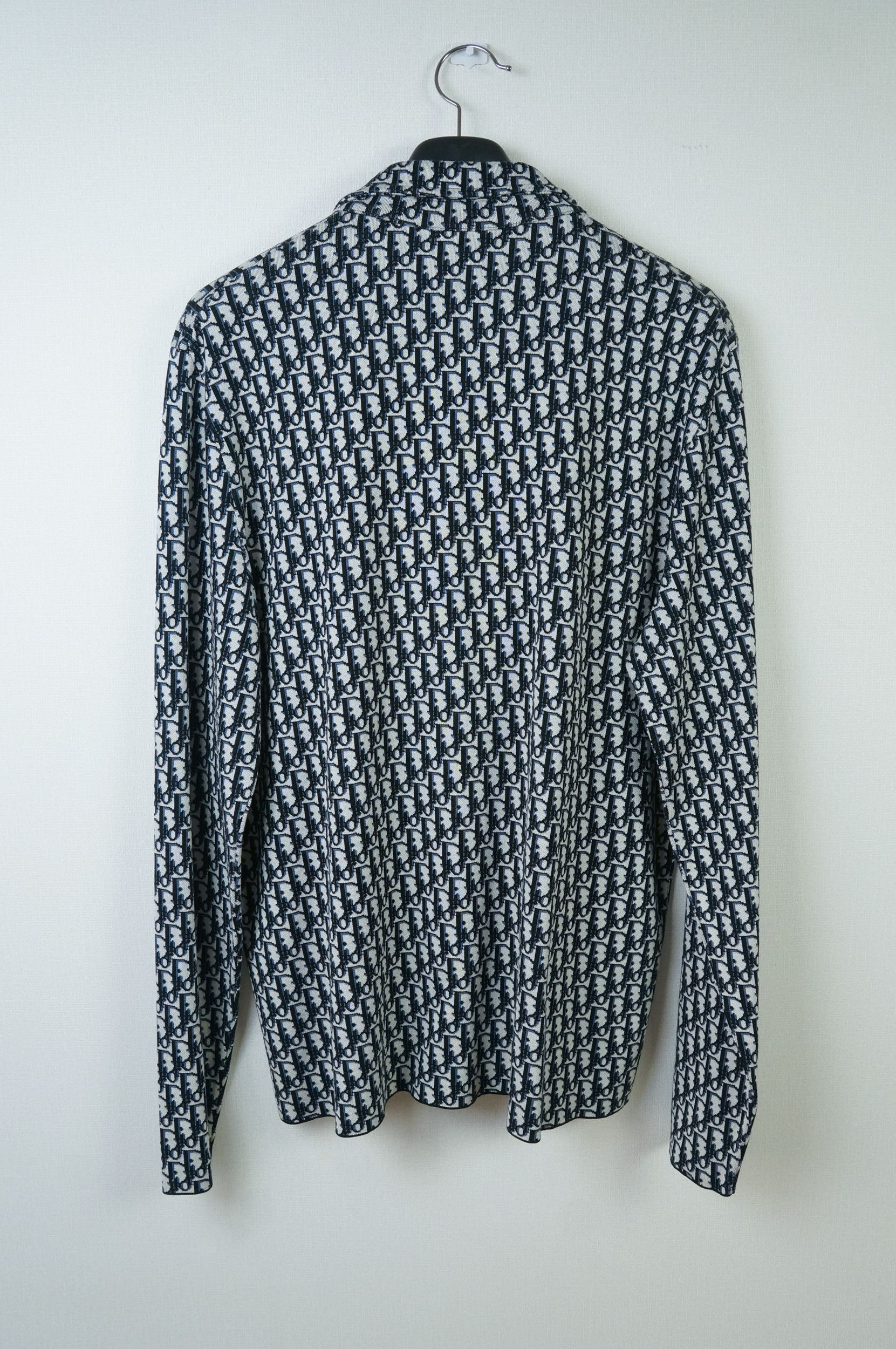 Dior Dior Oblique Monogram Shirt Long Sleeve Overshirt Size US XXL / EU 58 / 5 - 6 Thumbnail