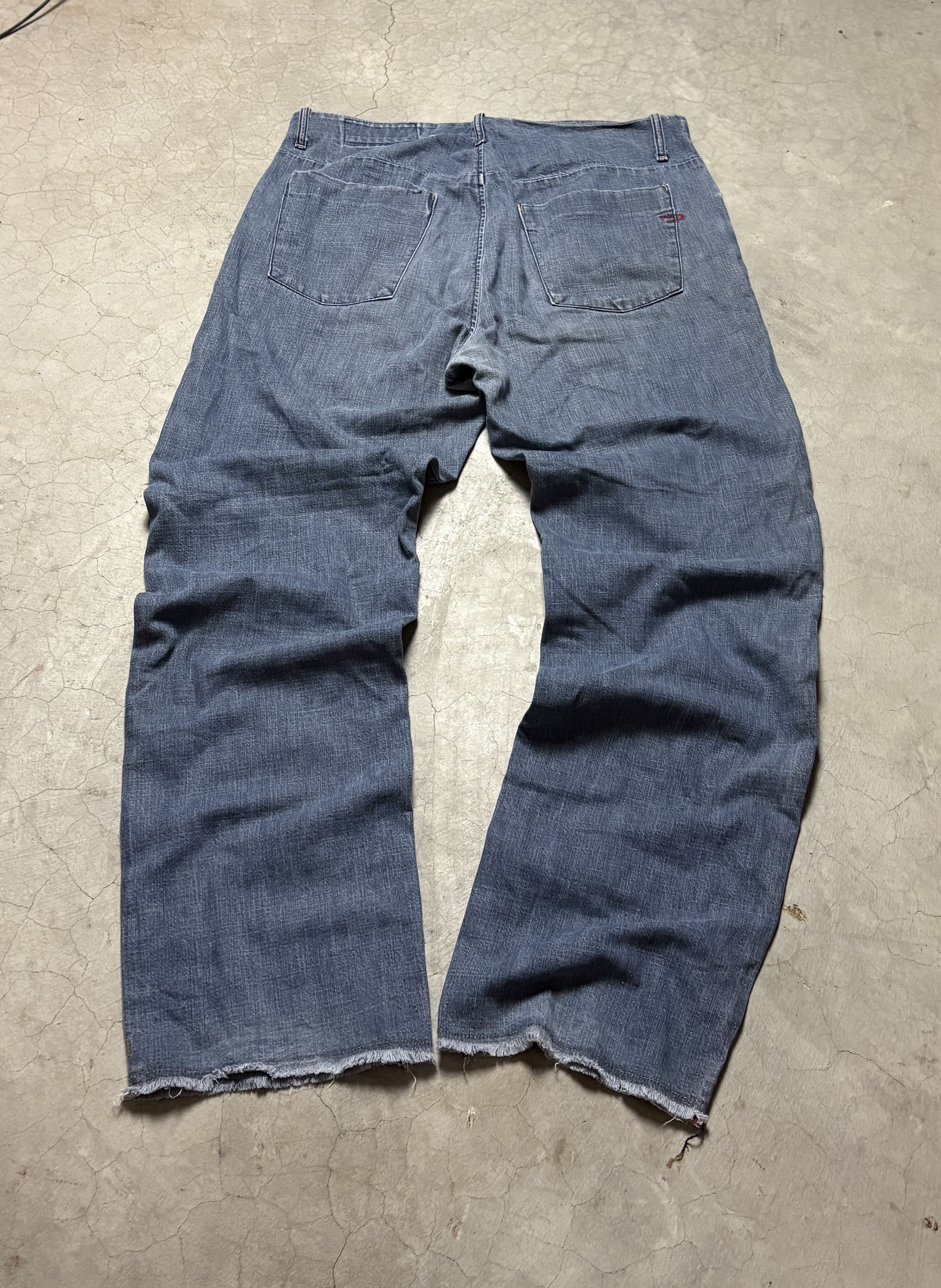 Diesel Vintage Diesel Indigo Tech Jeans – Size 36 Size US 36 / EU 52 - 2 Thumbnail