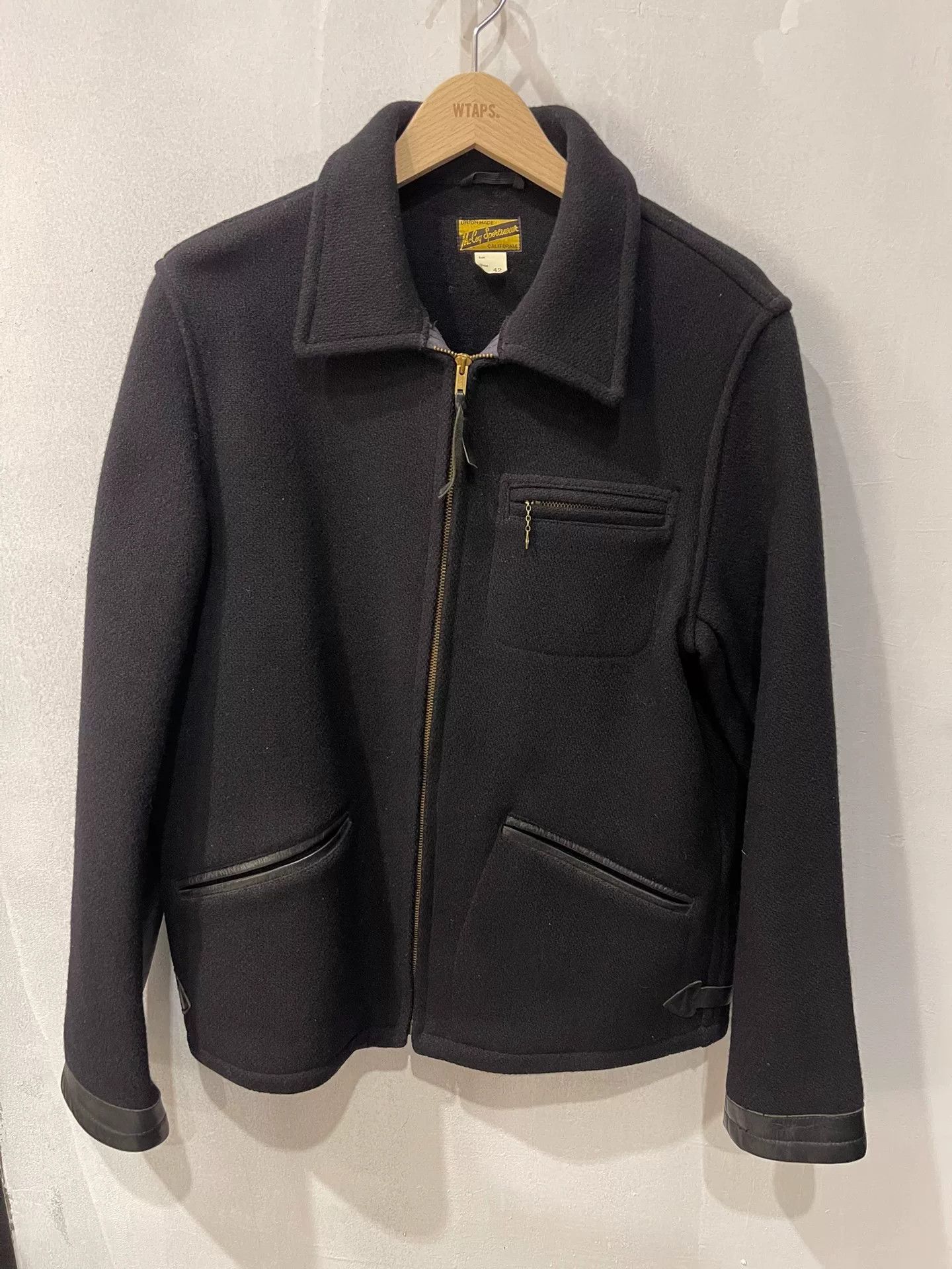 The Real McCoy's The Real McCoy's All Weather Swing Jacket Black