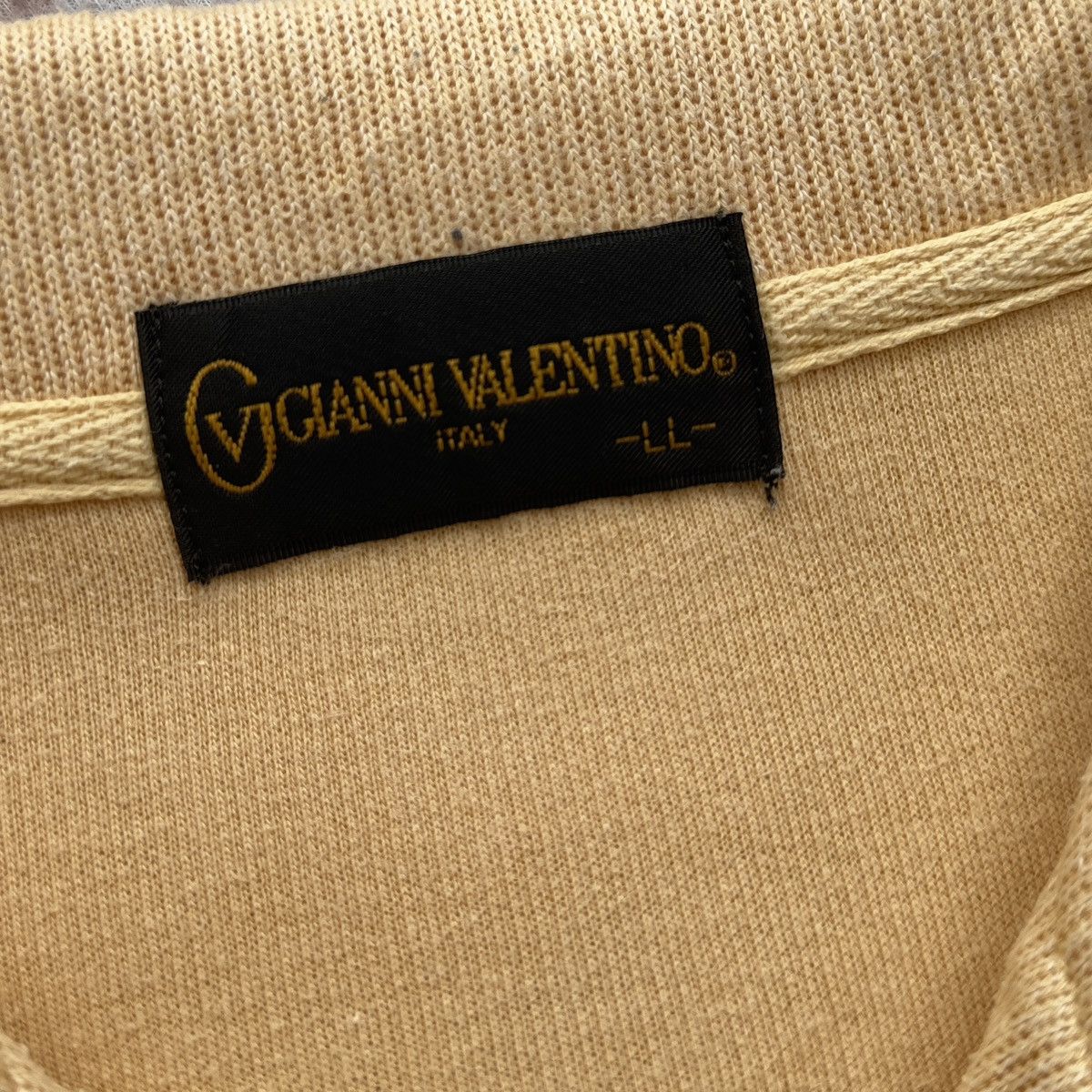 Gianni Valentino GIANNI VALENTINO Y2K MINIMALIST HALF ZIP EMBROIDERY LOGO Size US XL / EU 56 / 4 - 12 Thumbnail