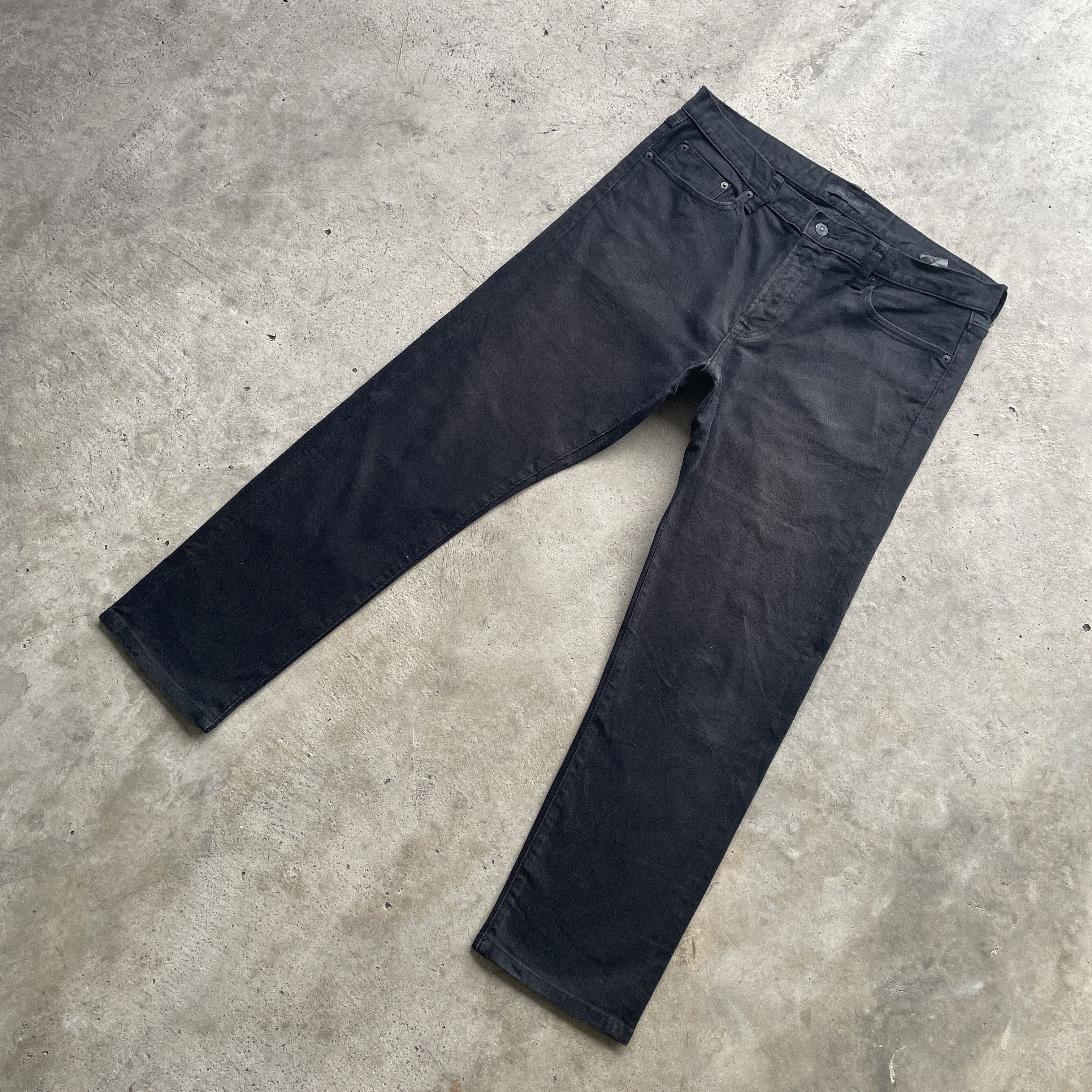 Japanese Brand Vintage Japanese Brand Black Jeans Denim Pants W36 Size US 36 / EU 52 - 1 Thumbnail
