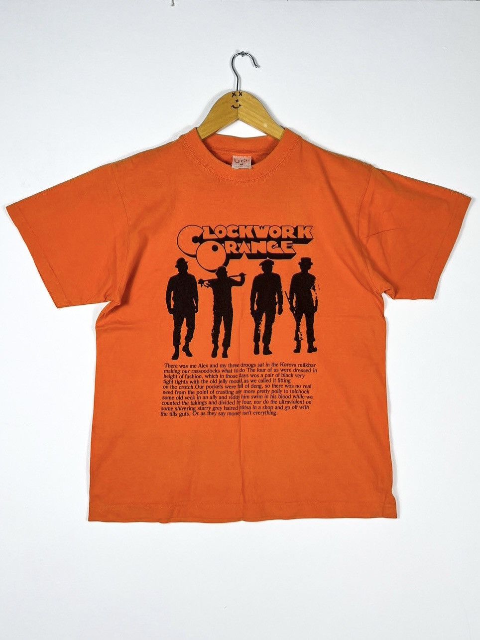 Vintage Clockwork orange Movie Tee Vintage 90s Band T-Shirt Size US M / EU 48-50 / 2 - 2 Thumbnail