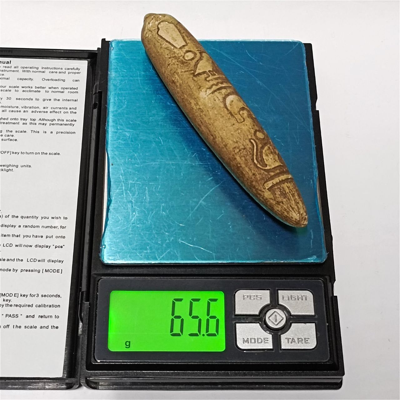 Other Hand-carved Egyptian piece with ancient symbols collectible Size ONE SIZE - 8 Thumbnail