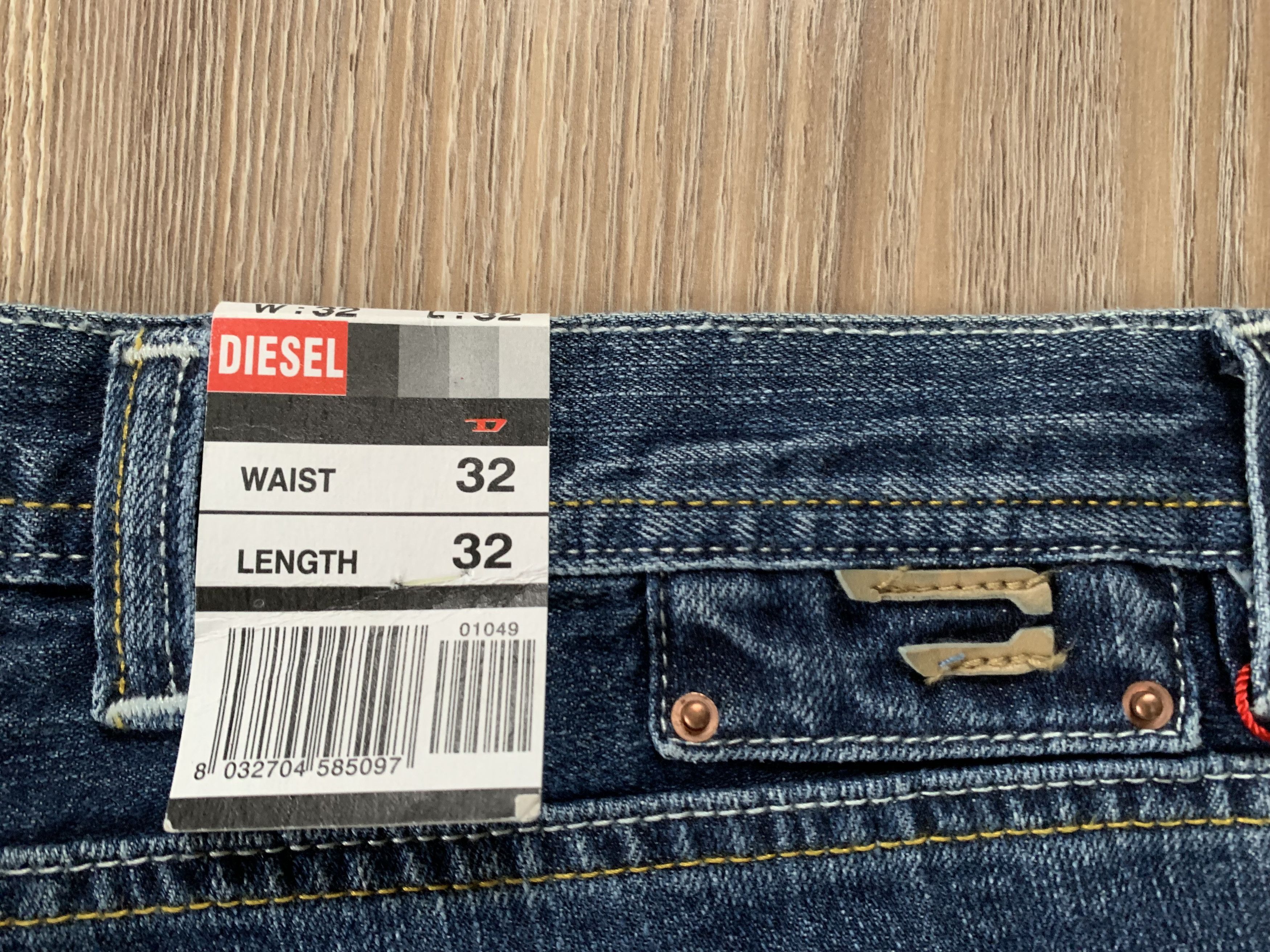 Diesel × Vintage New Vintage Diesel Kulter Womens Jeans Size 32" / US 10 / IT 46 - 9 Thumbnail