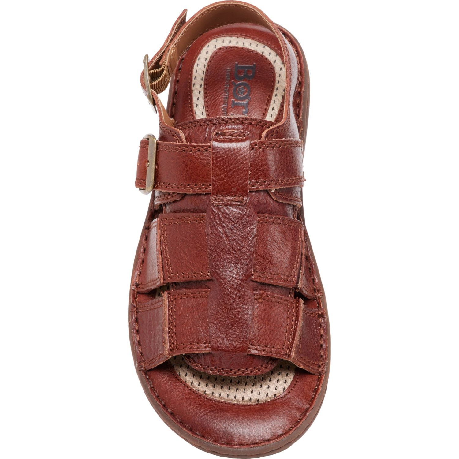 Born Born Miguel F/G Sandals - Leather Men's - Bourban US 11 Size US 11 / EU 44 - 8 Thumbnail