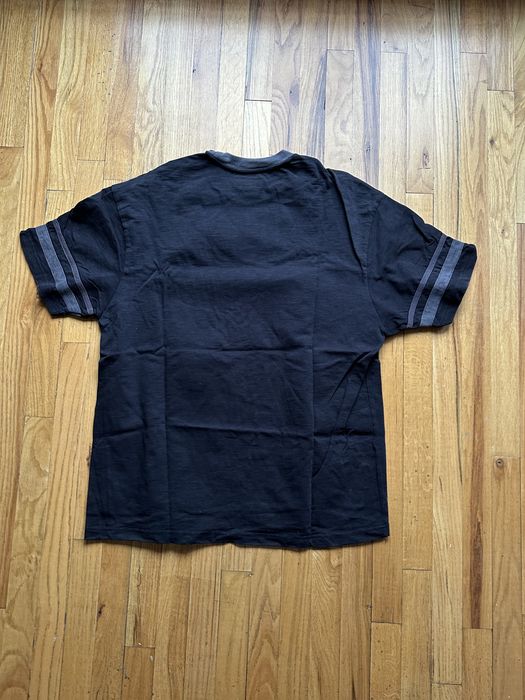 Supreme SUPREME GLAZED ATHLETIC SS TOP IN WASHED BLAC | Grailed