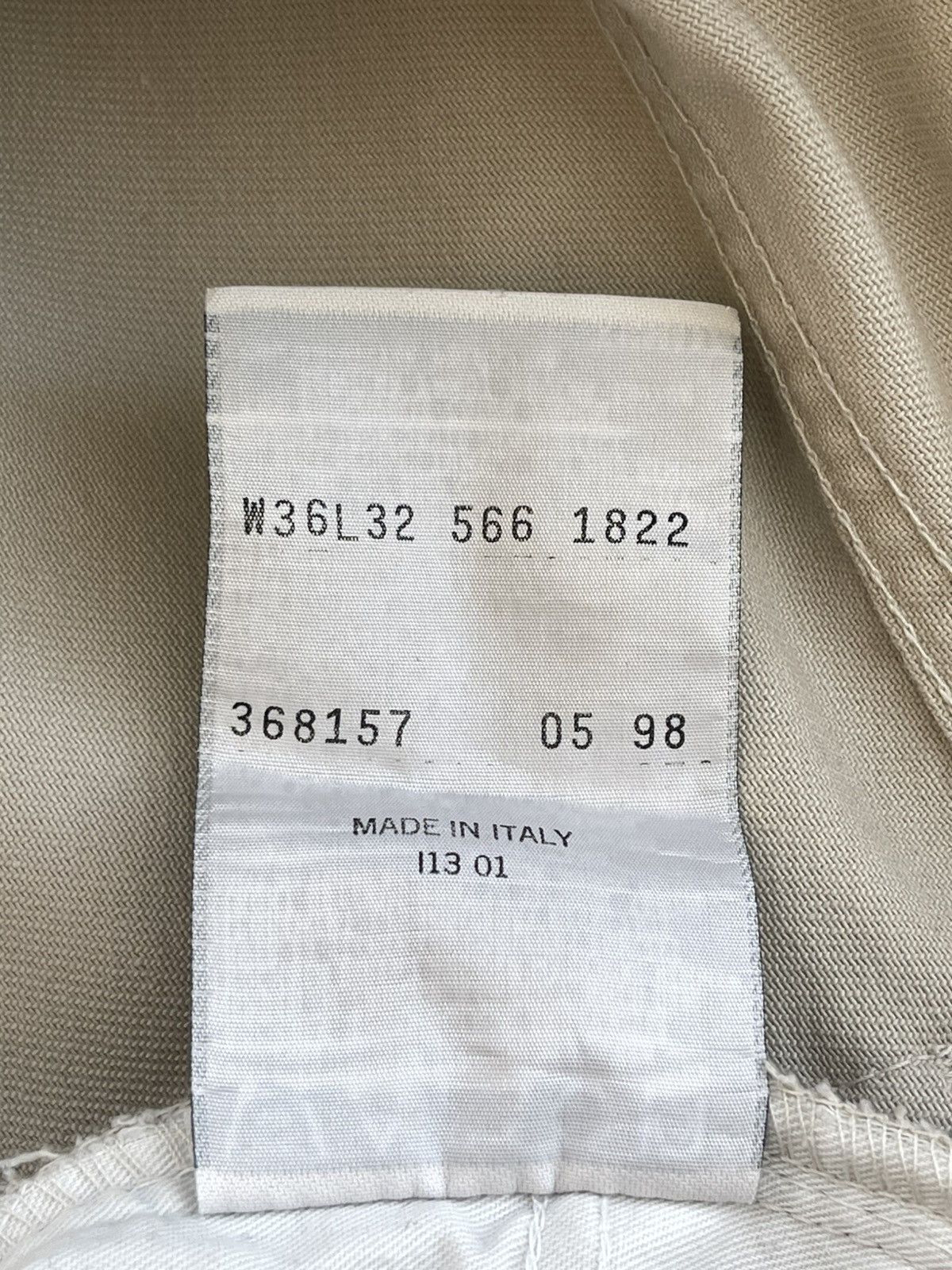 Levi's Sta-Prest 566 White Tab Straight Regular Fit Pants 90s 34x32 Size US 34 / EU 50 - 12 Thumbnail