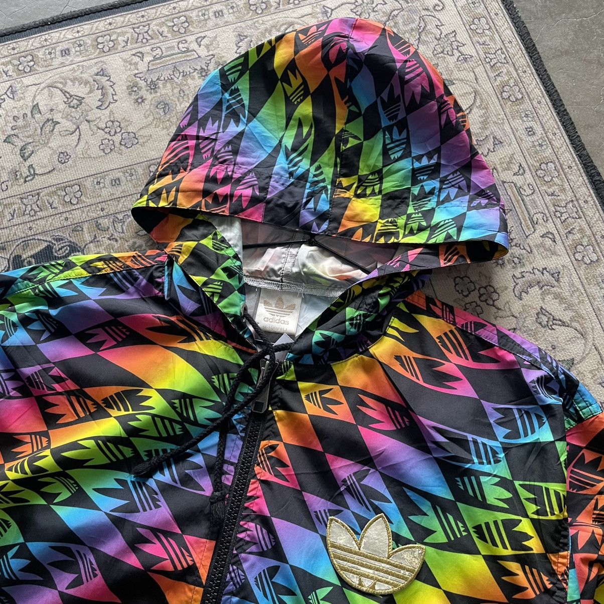 Adidas Track Light Jacket Adidas Vintage Size US L / EU 52-54 / 3 - 3 Thumbnail