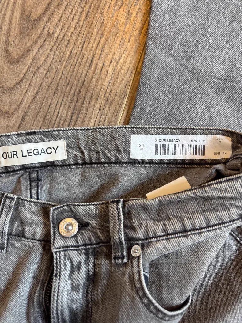 Our Legacy Our Legacy Washed Denim Pants Size US 34 / EU 50 - 3 Thumbnail