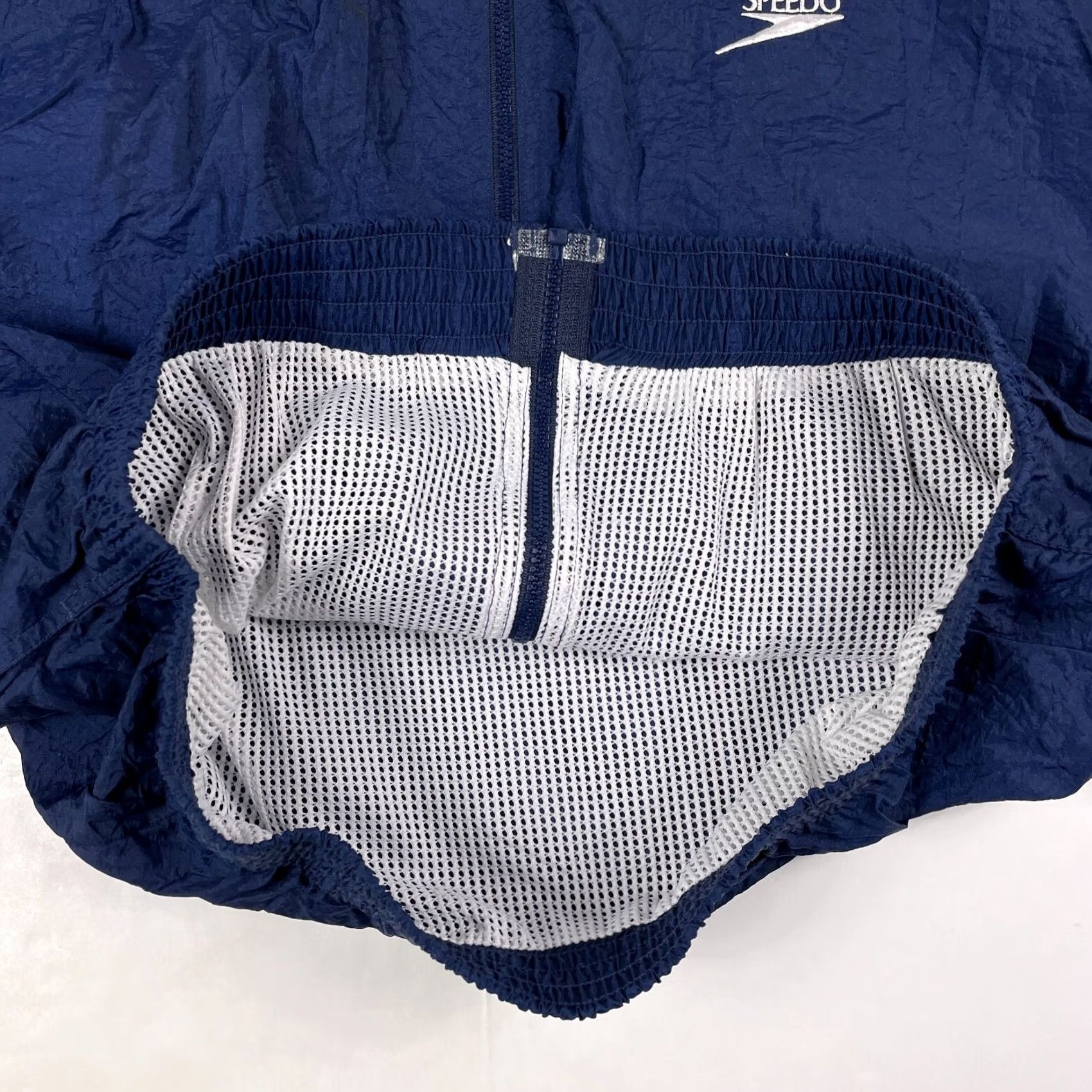 Speedo Speedo 90s Jacket Men Large Blue Softshell Windbreaker Lightweight Size US L / EU 52-54 / 3 - 7 Thumbnail