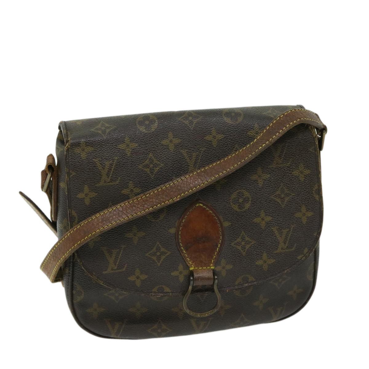 Louis Vuitton LOUIS VUITTON Monogram Saint Cloud GM Shoulder Bag M51242 Size ONE SIZE - 1 Thumbnail