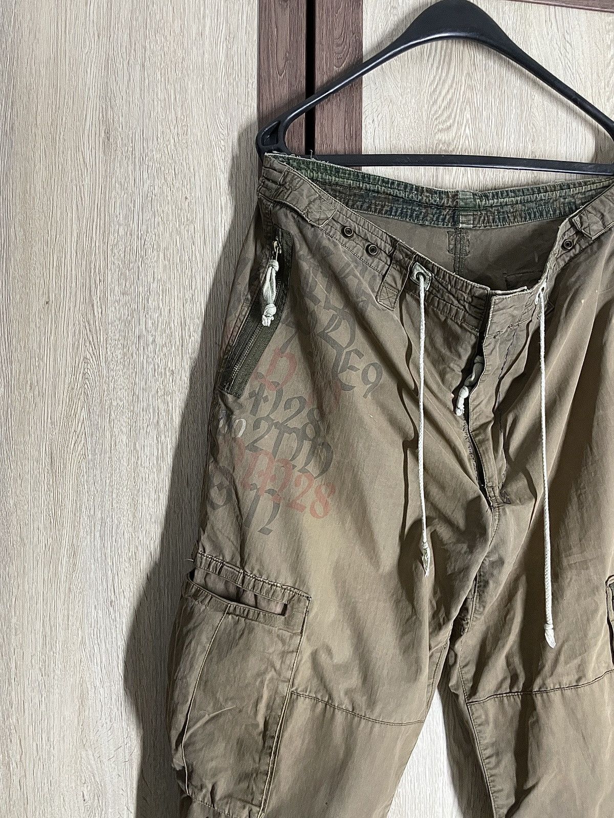 Ringspun Vintage Ringspun cargo parachute pants numerals Size US 36 / EU 52 - 3 Thumbnail