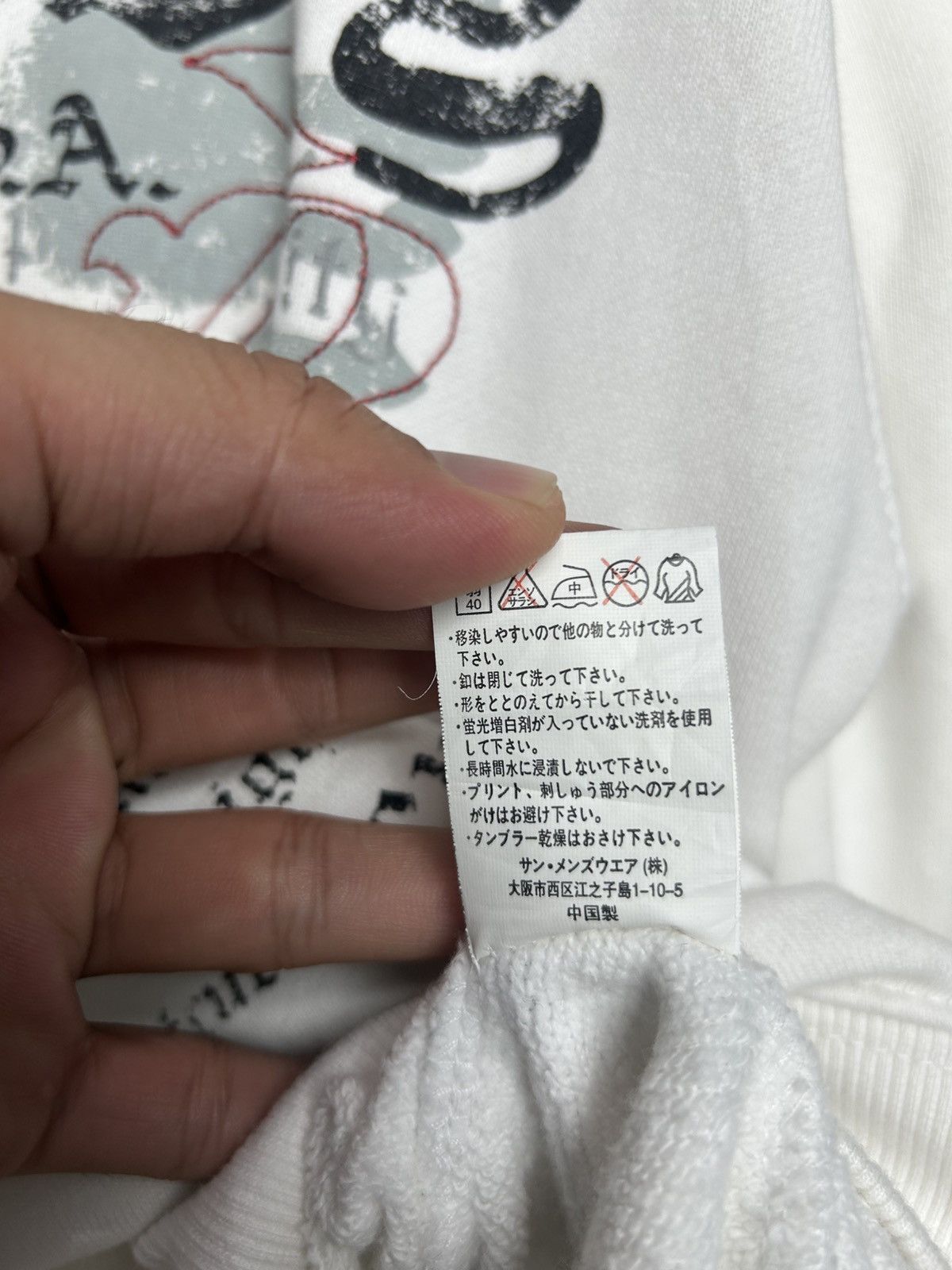 Japanese Brand BadBoy- Poem Longsleeve ifsixwasnine Lgb style Size US M / EU 48-50 / 2 - 9 Thumbnail