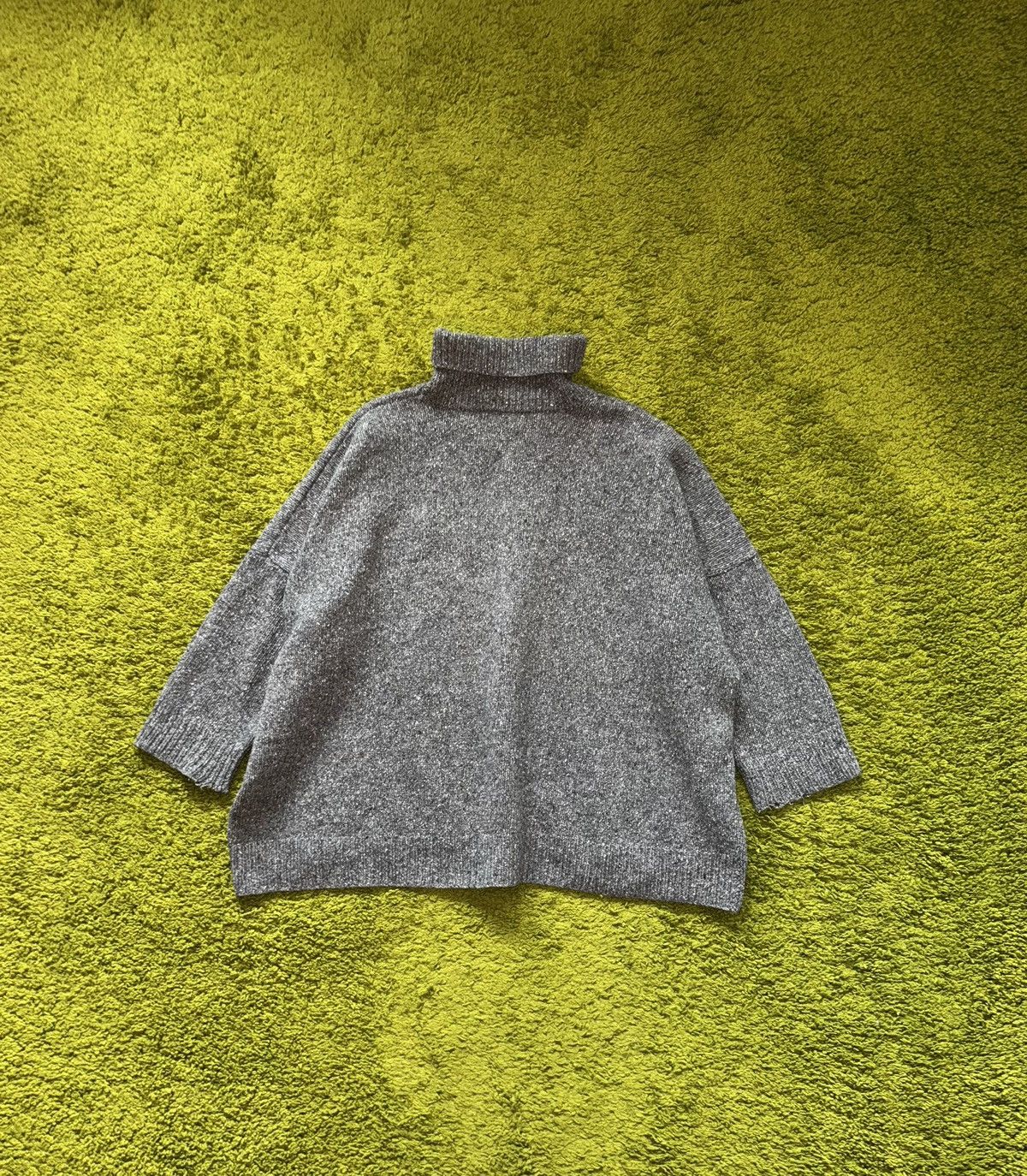 Designer × eskandar Eskandar cashmere + wool blend oversized turtleneck sweater Size M / US 6-8 / IT 42-44 - 2 Thumbnail