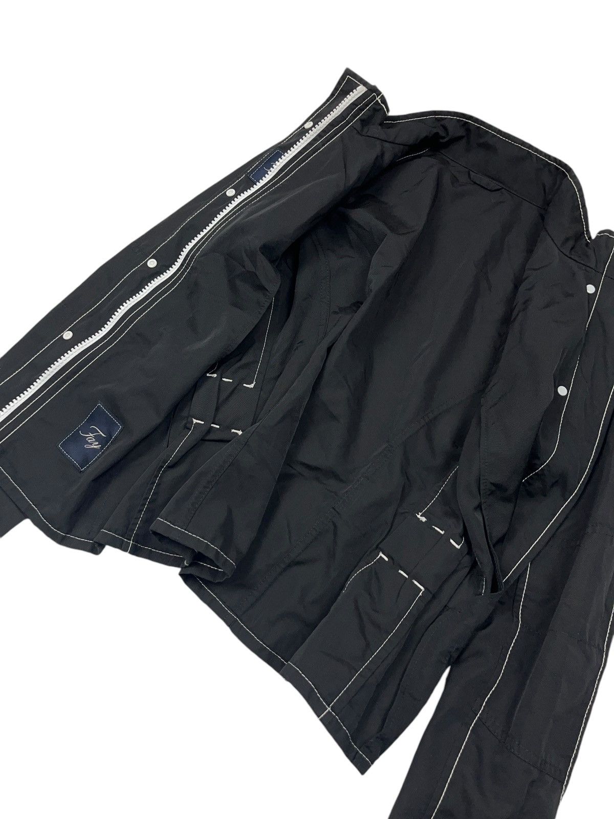 Fay Fay Nylon Biker Jacket Size M / US 6-8 / IT 42-44 - 9 Thumbnail
