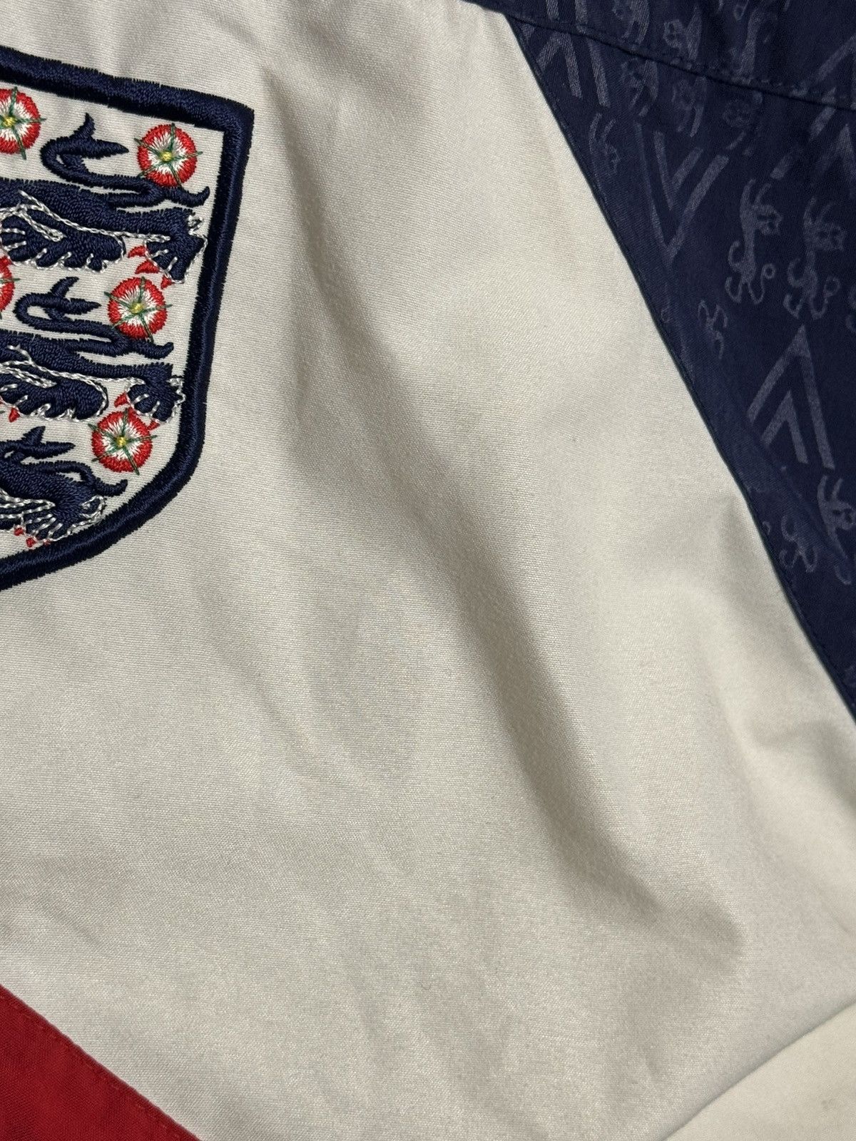 Umbro Vintage England National Team Training Football Jacket Size US L / EU 52-54 / 3 - 11 Thumbnail