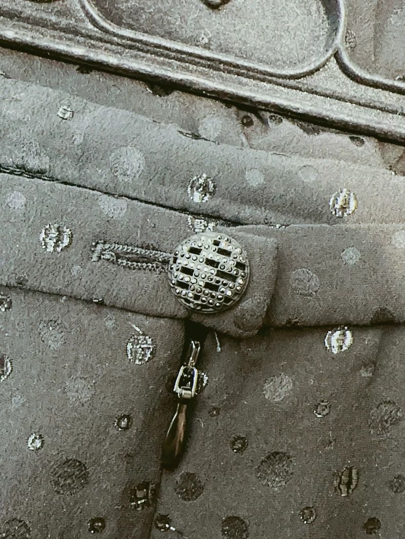 Chanel Chanel Black 36-size polka dot double C half-length skirt Size 24" / US 00 / IT 34 - 4 Thumbnail