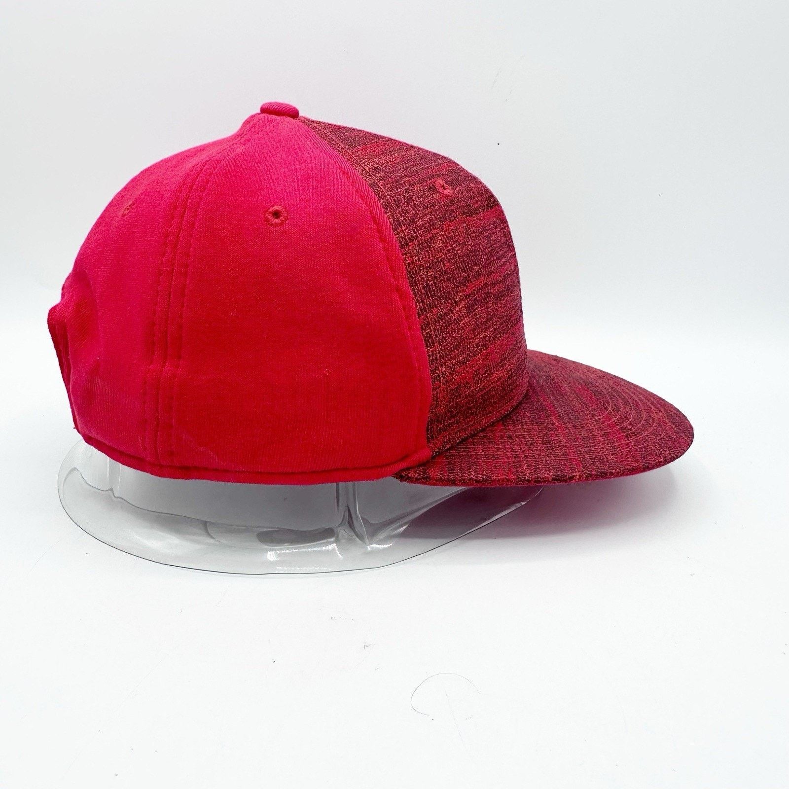 Nike Nike True Dri Fit Hat Snapback Cap Adjustable Heathered Red Size ONE SIZE - 3 Thumbnail