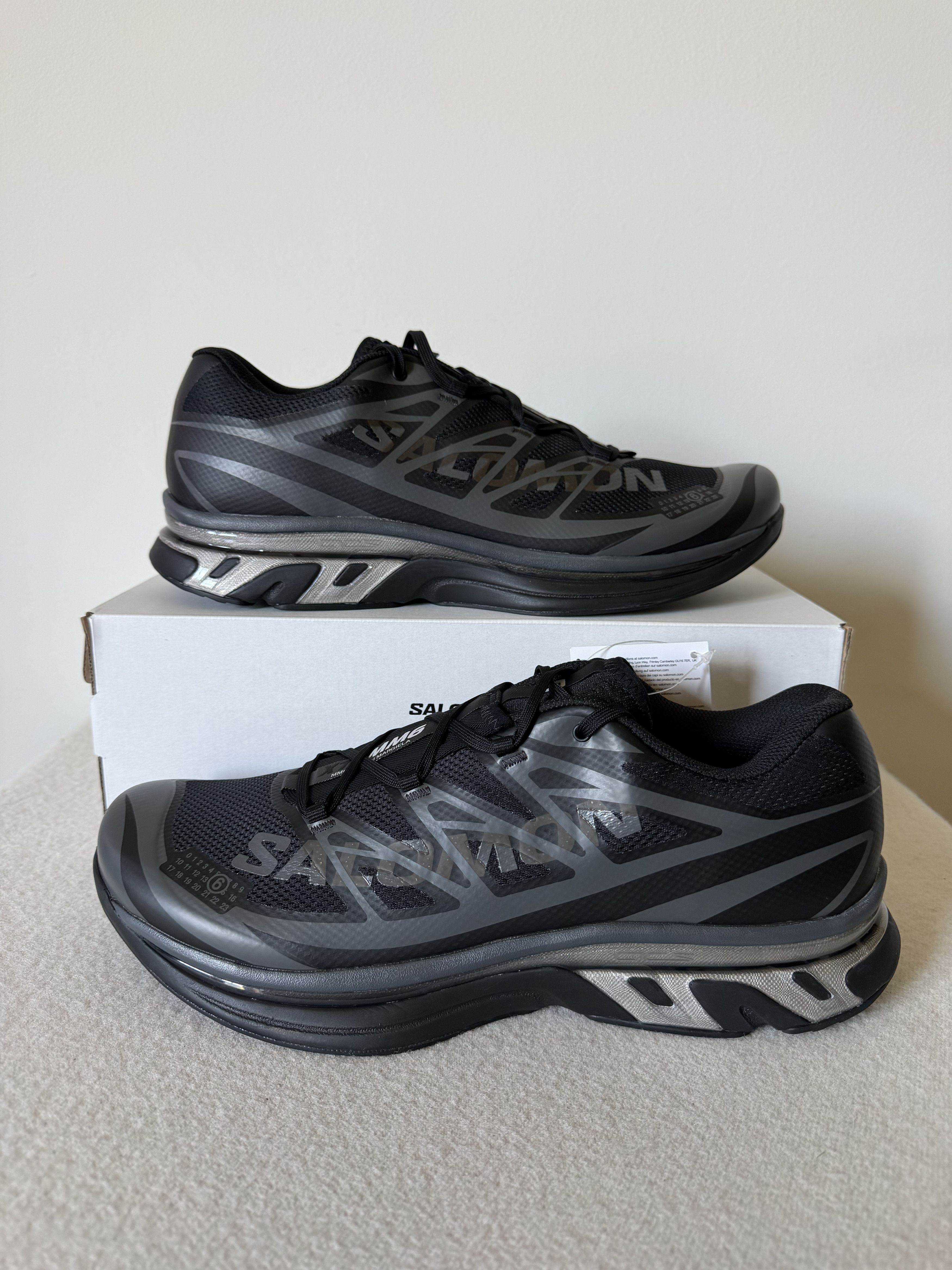 Maison Margiela × Salomon MM6 Maison Margiela Salomon XT-MM6 in Black Size US 13 / EU 46 - 2 Thumbnail