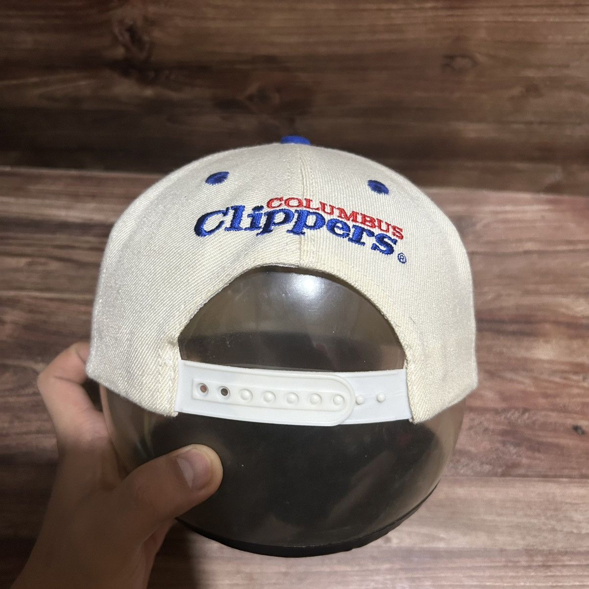 MLB Snapback minor league columbus clippers logo Size ONE SIZE - 4 Thumbnail