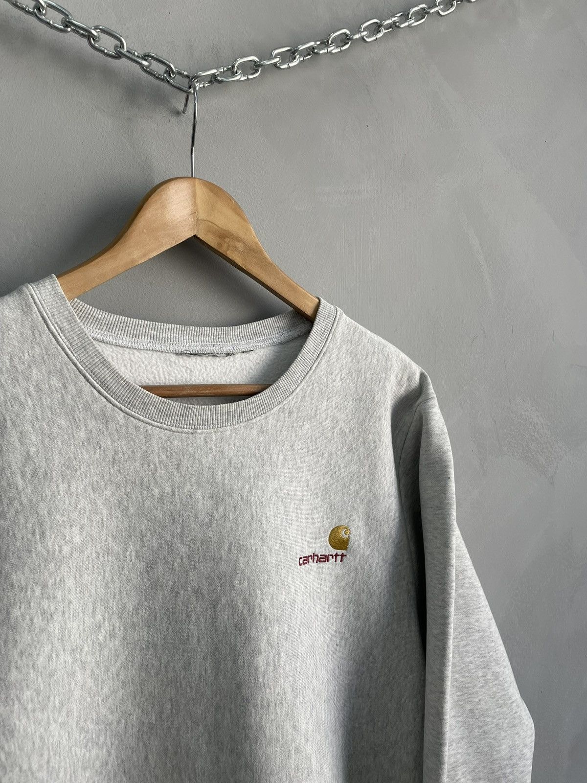Carhartt Vintage carhartt crewneck y2k boxy fit sweatshirt hype Size US M / EU 48-50 / 2 - 2 Thumbnail