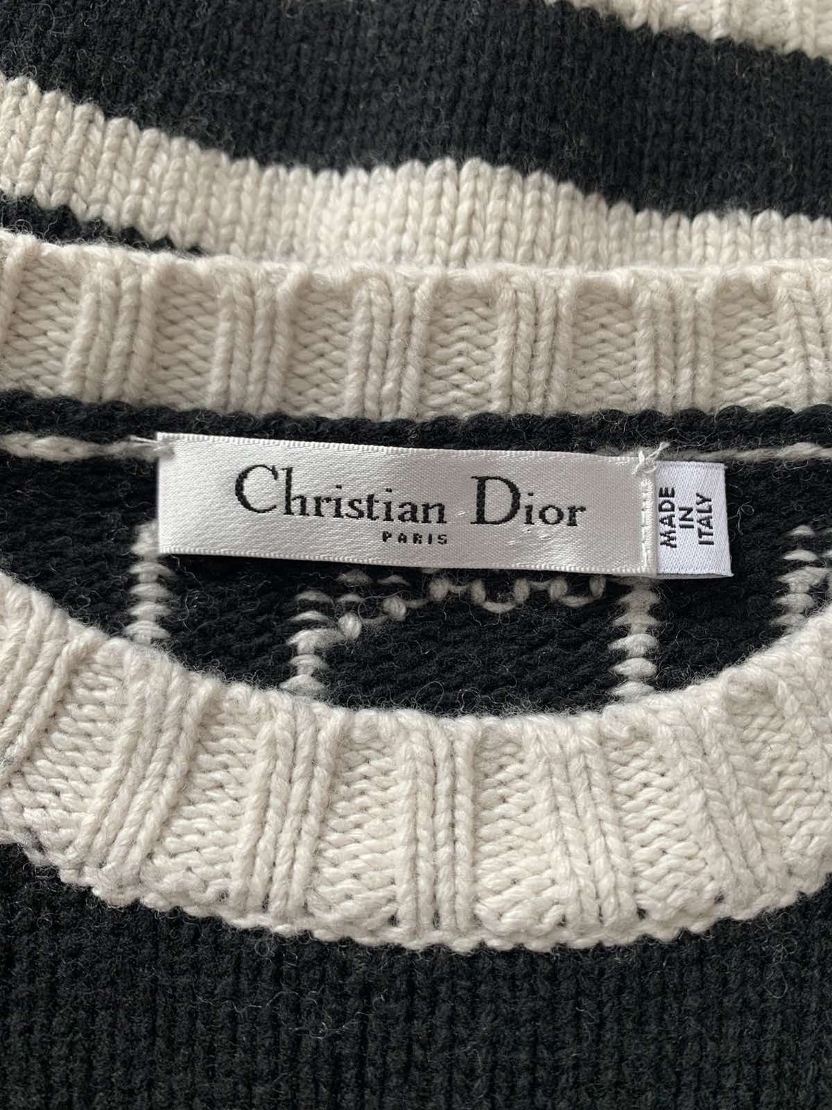 Dior 🔥 Vintage Christian Dior Wool Pullover Size S / US 4 / IT 40 - 3 Thumbnail
