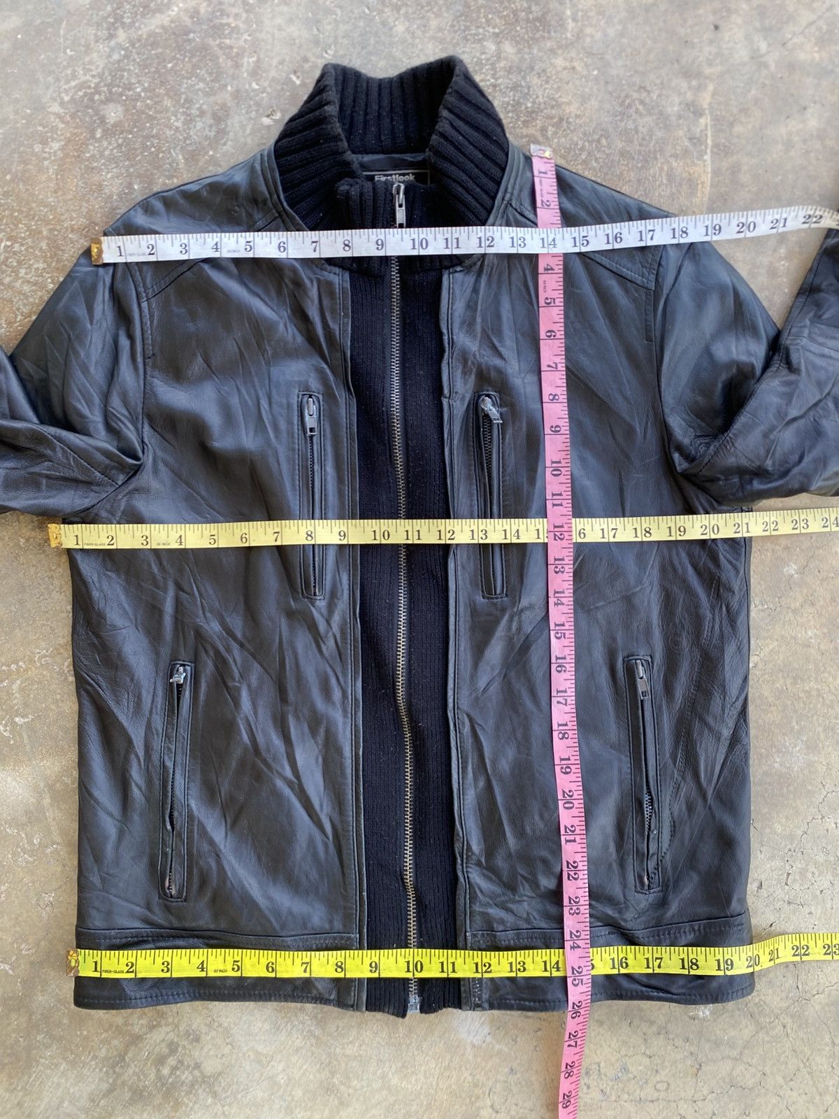 Genuine Leather Sheepskin Leather Jacket Size US M / EU 48-50 / 2 - 14 Thumbnail