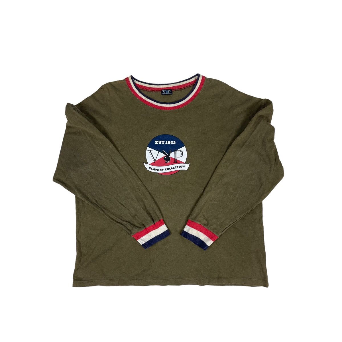 Playboy Vintage Playboy Vip Collection Long Sleeve Tee Size US L / EU 52-54 / 3 - 1 Thumbnail