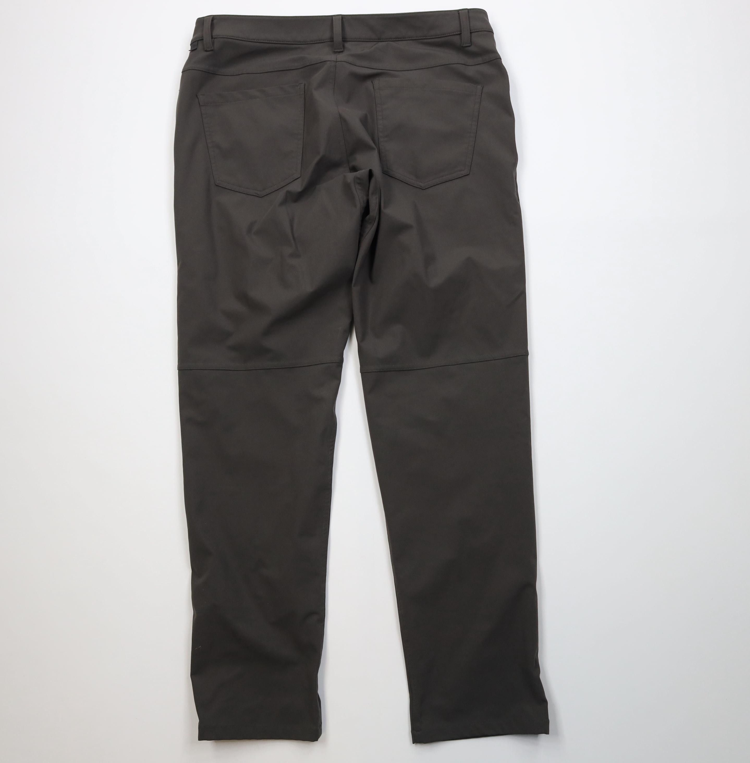 Lululemon Lululemon ABC Stretch Straight Leg Chinos Chino Pants Gray Size US 34 / EU 50 - 8 Thumbnail