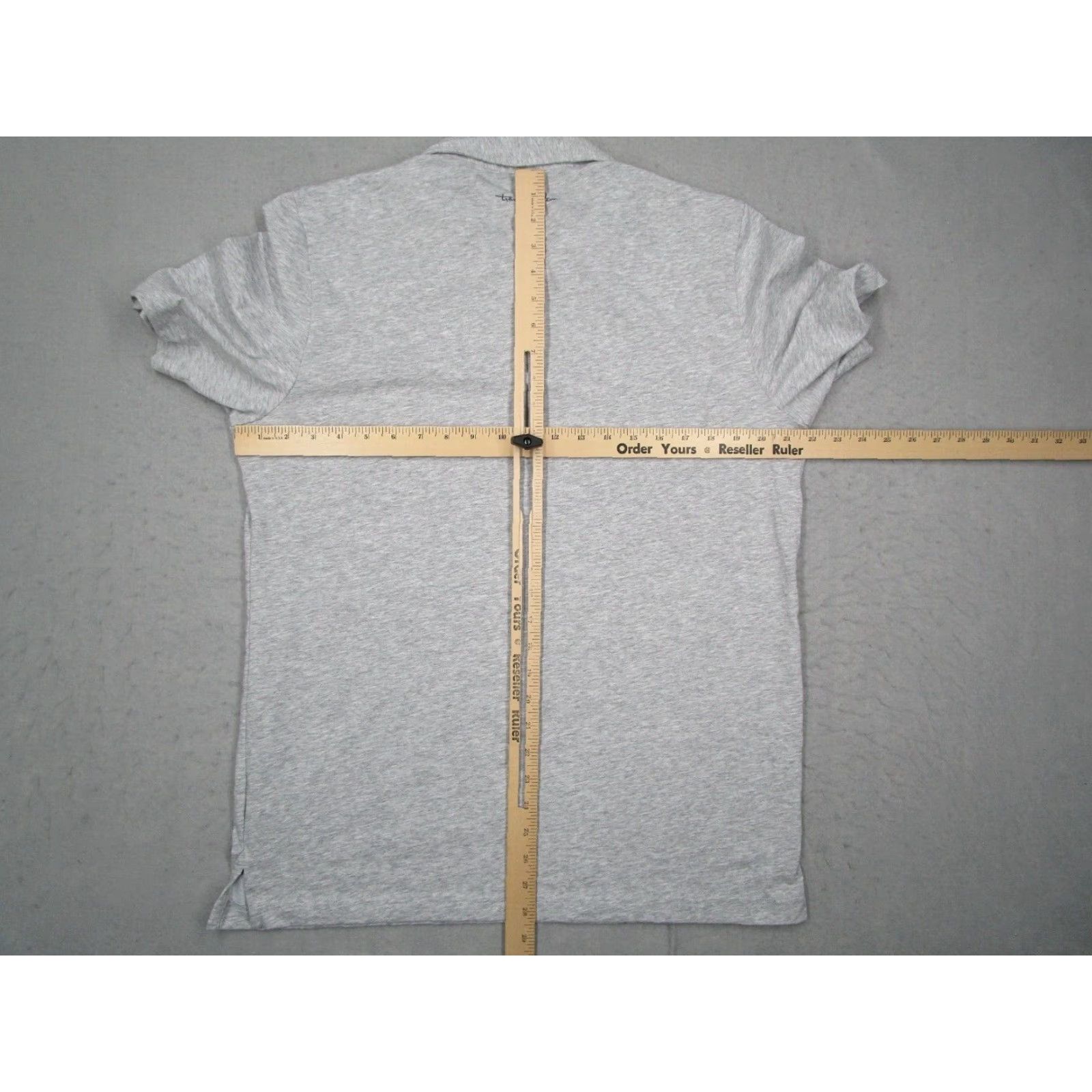 TravisMathew Travis Mathew Polo Mens Large Gray Make Camp Golf Performance Golf Size US L / EU 52-54 / 3 - 6 Thumbnail