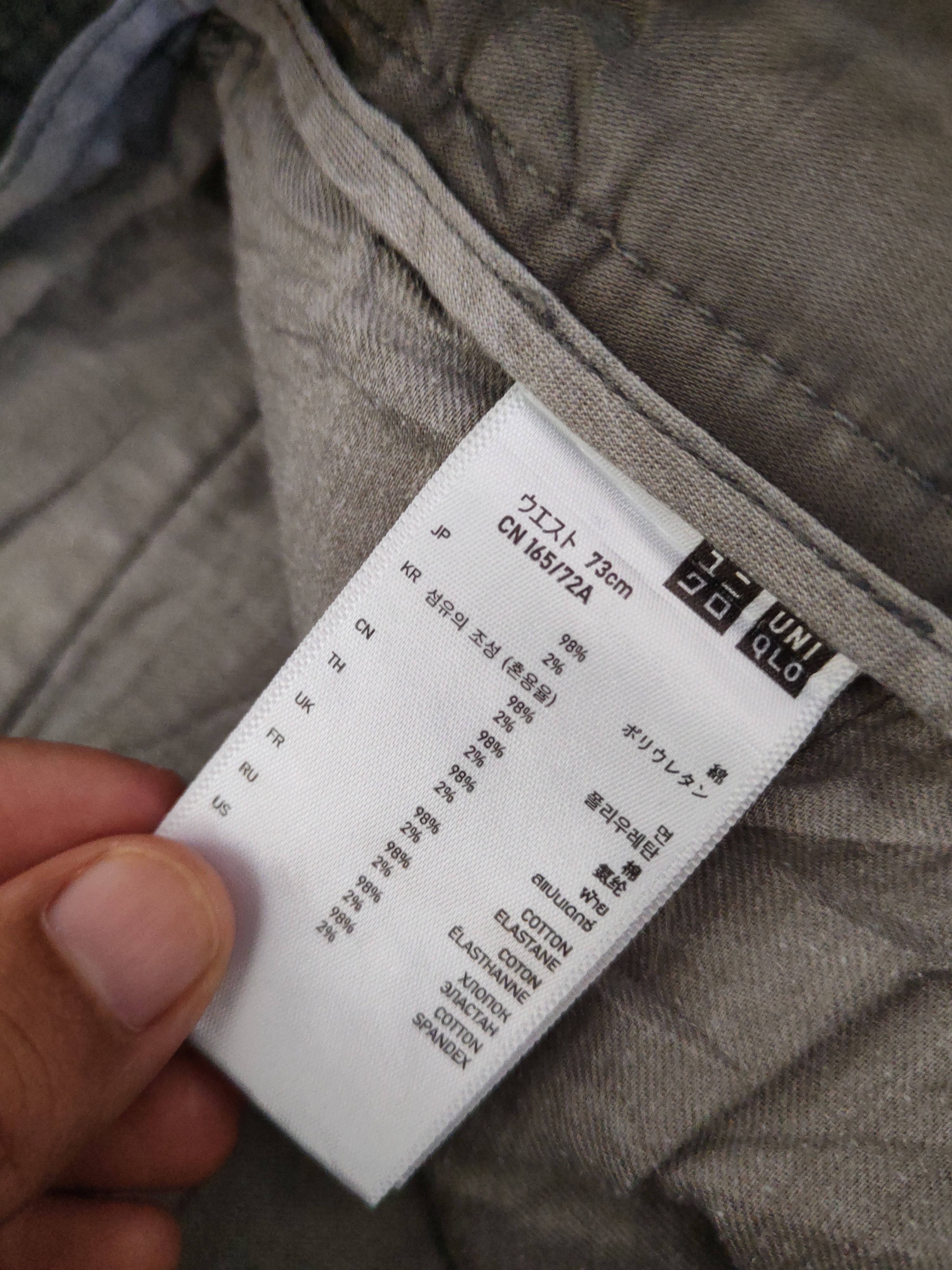 Japanese Brand Uniqlo Olive Multipocket Tactical Cargo Pants #W22 Size US 29 - 13 Thumbnail