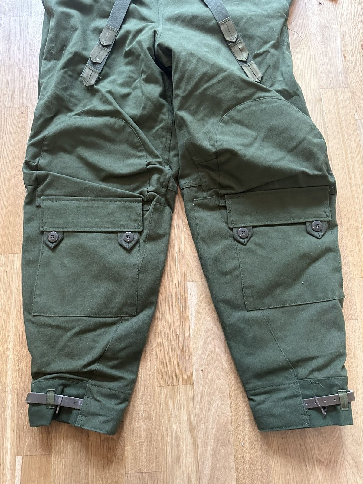Vintage Swedish Army Motorcycle Pants 1974 Size US 34 / EU 50 - 13 Thumbnail