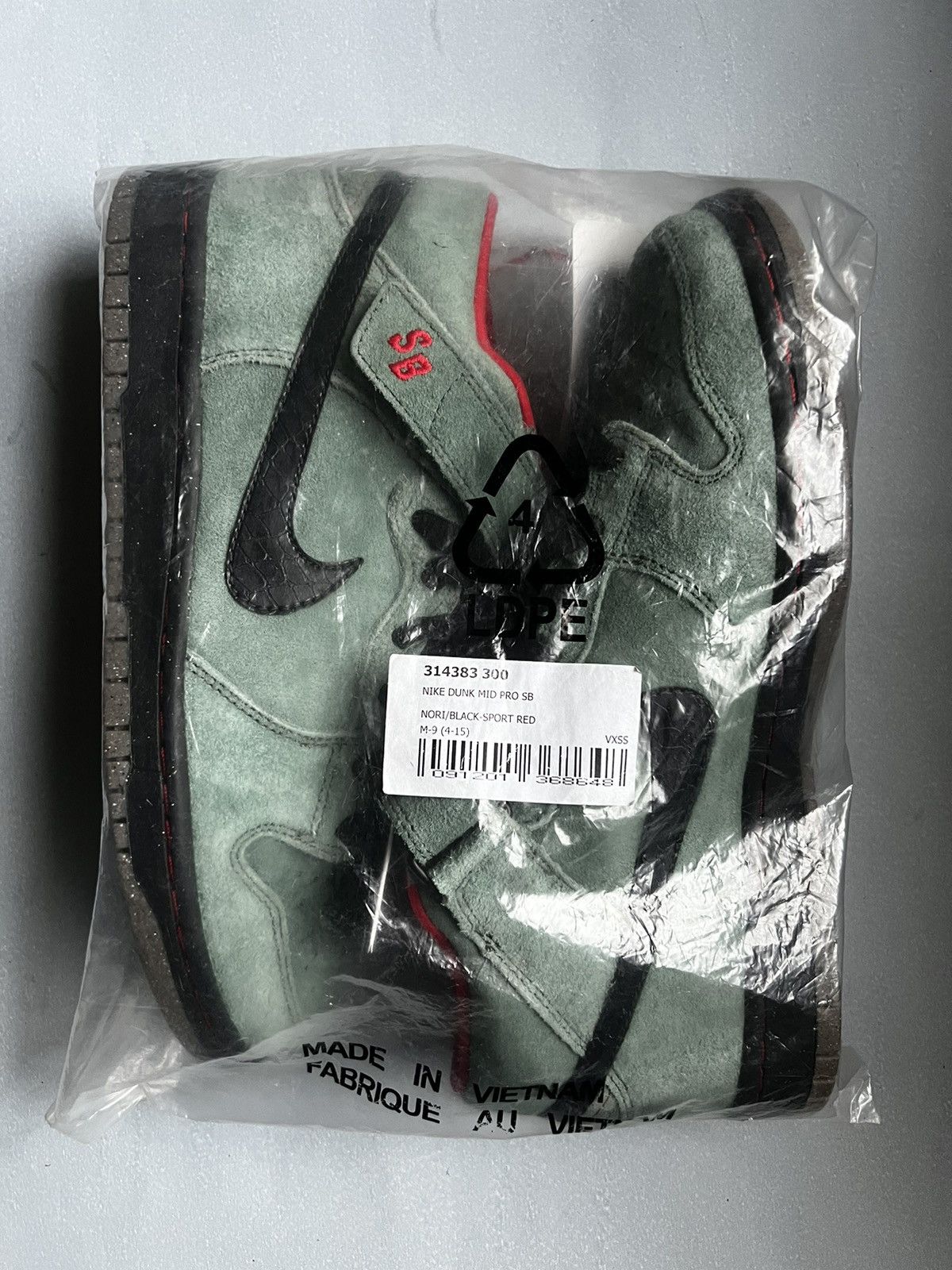 nike sb dunk mid pro iso black dark grey