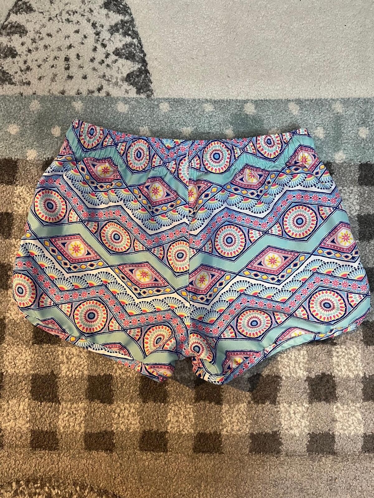 Zara Zara Girls Swim Shorts Size 9-10 Boho Print Beach Swimwear Size ONE SIZE - 6 Thumbnail
