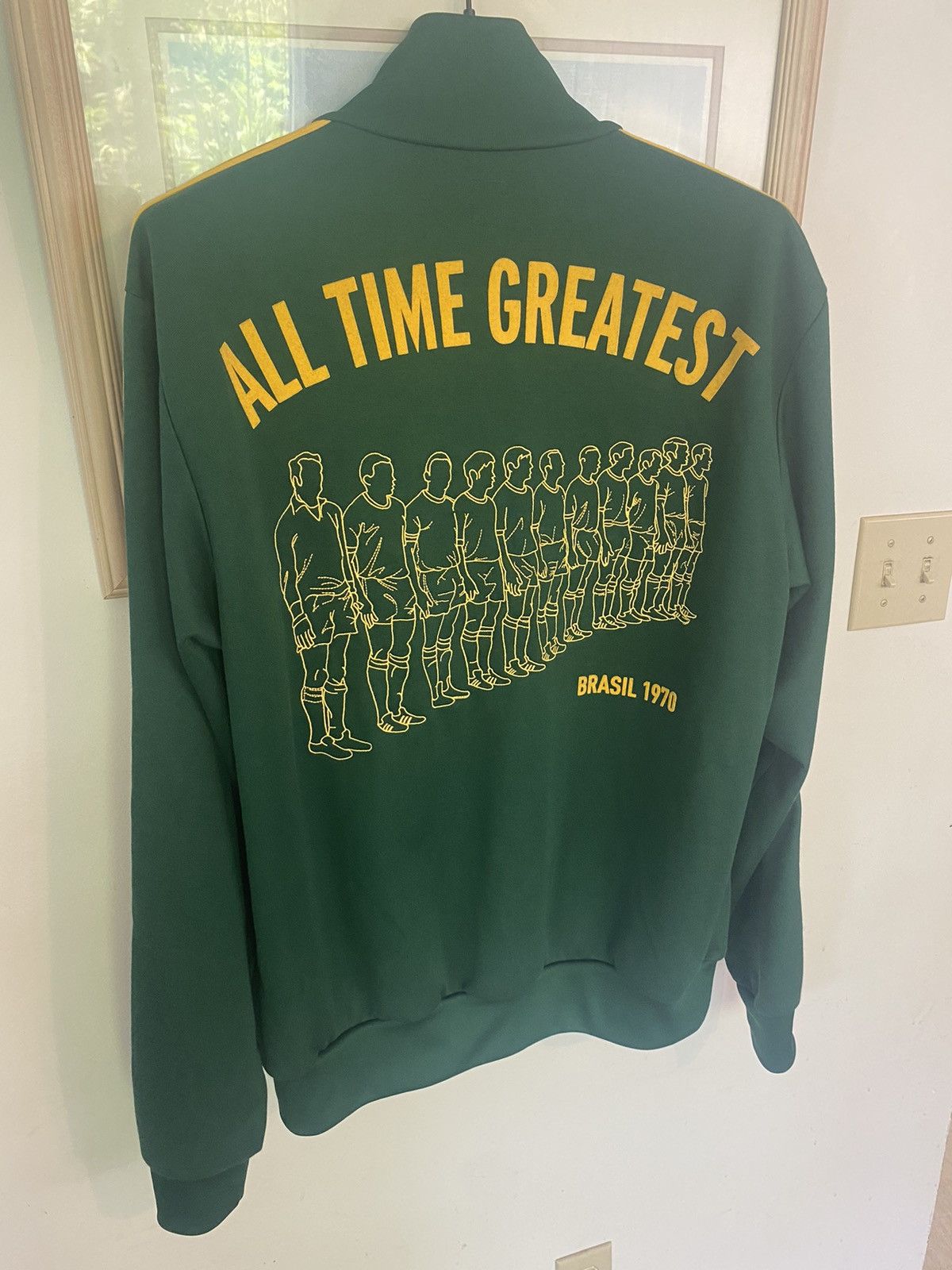 Adidas Rare Vintage Rare Adidas Brazil 1970 Embroidered Track Jacket Grailed