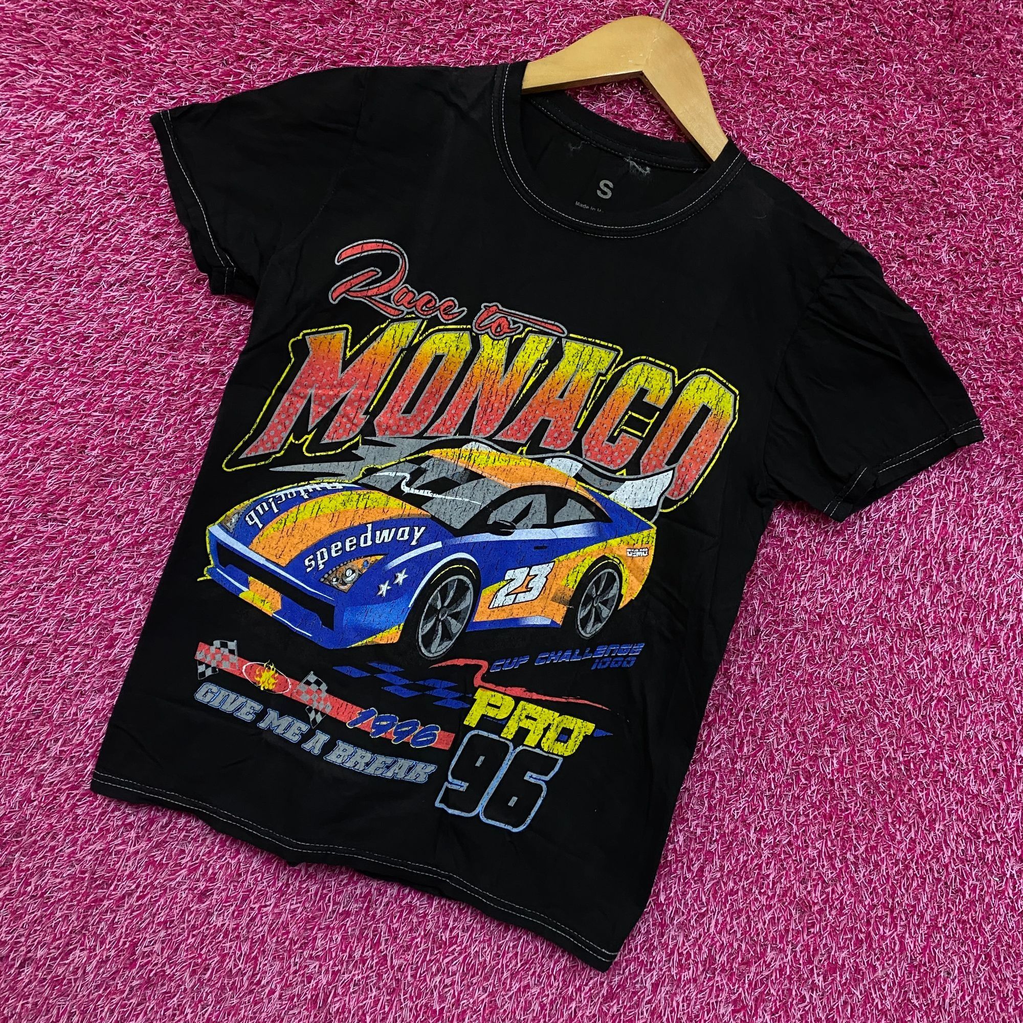 Urban Outfitters Race to Monaco Pro 96 Cup Challenge 1000 Racing Car Tee S Size US S / EU 44-46 / 1 - 3 Thumbnail