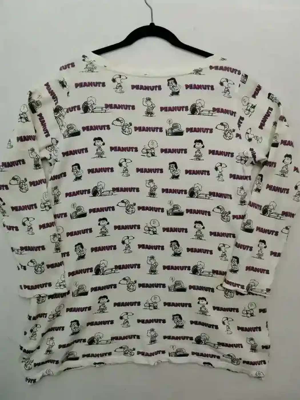 Peanuts Vintage Uniqlo Peanut Full Print Sweatshirt Size US M / EU 48-50 / 2 - 6 Thumbnail