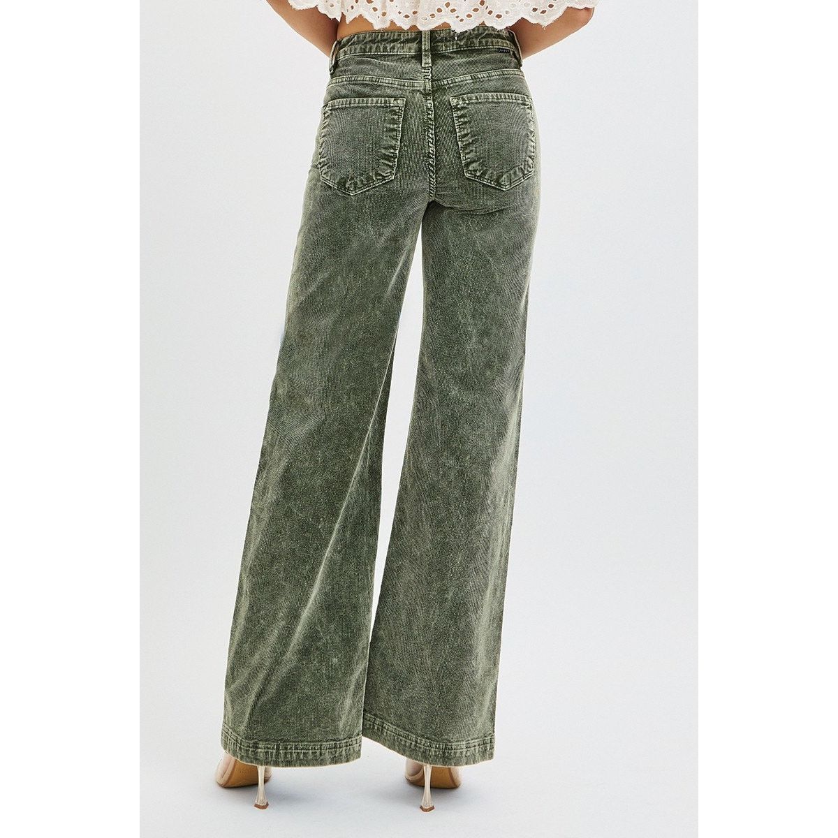 Other RISEN High Rise Wide Leg Corduroy Jeans - Plus Size 2XL Size 36" / US 14 / IT 50 - 5 Thumbnail