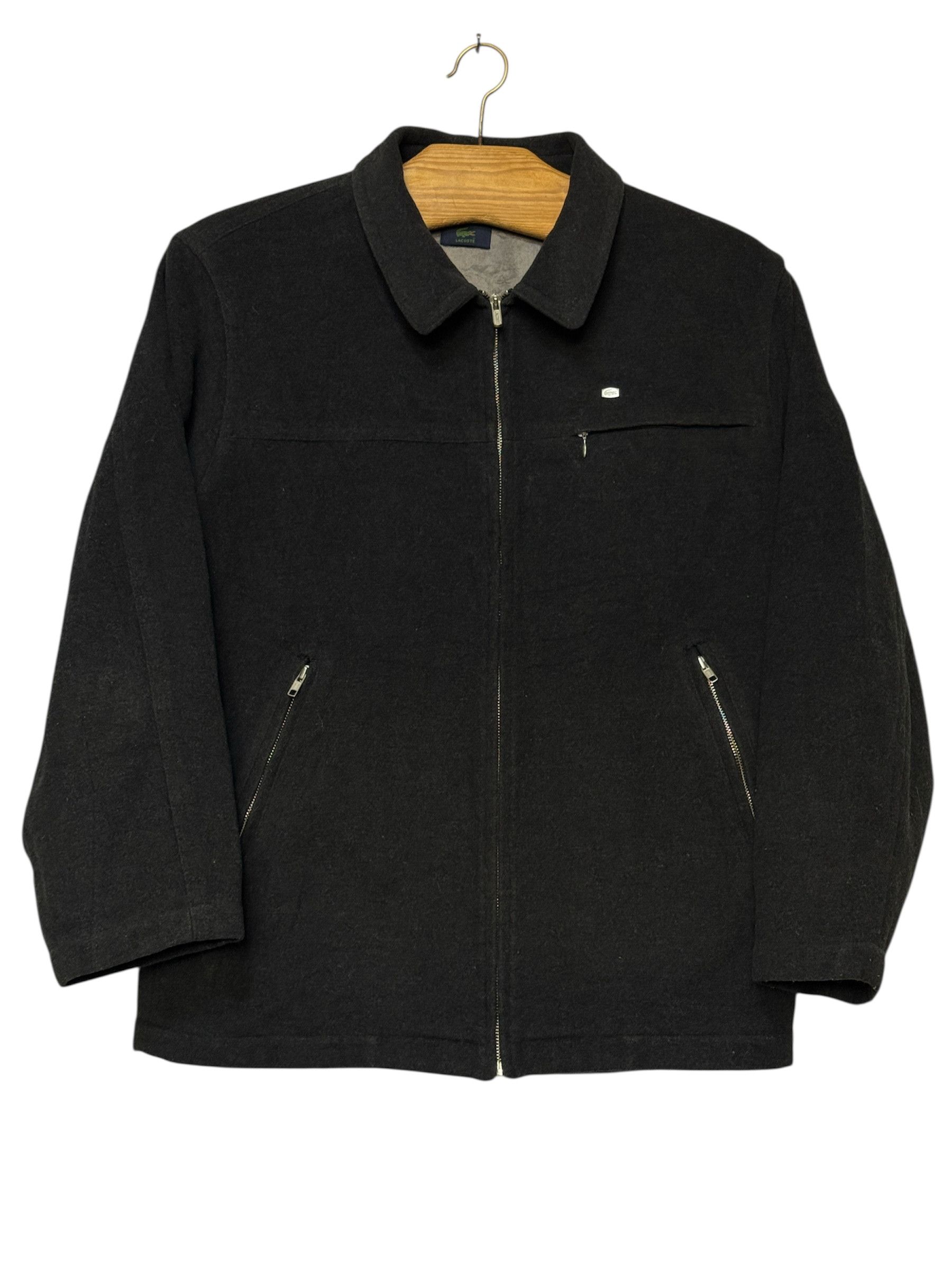 Lacoste 🔥 vintage lacoste coat jacket wool patch logo Size US L / EU 52-54 / 3 - 1 Thumbnail