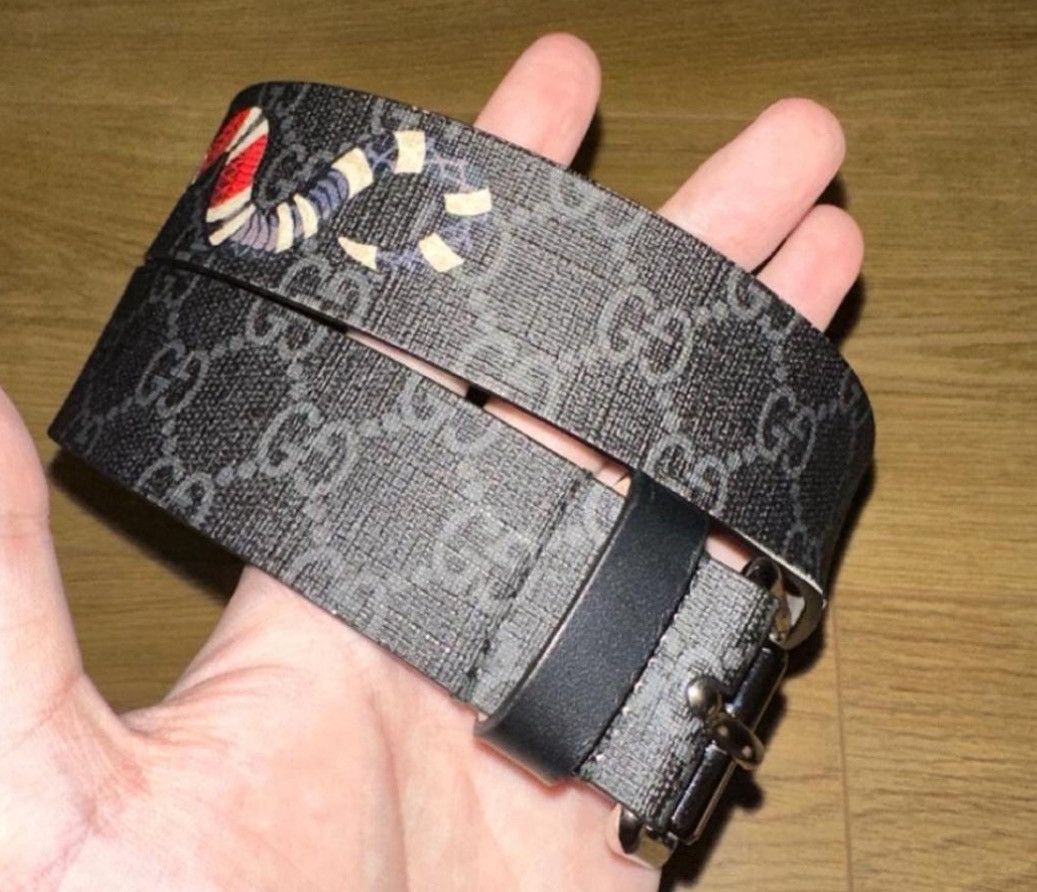 Gucci Gucci snake belt Size 34 - 1 Thumbnail