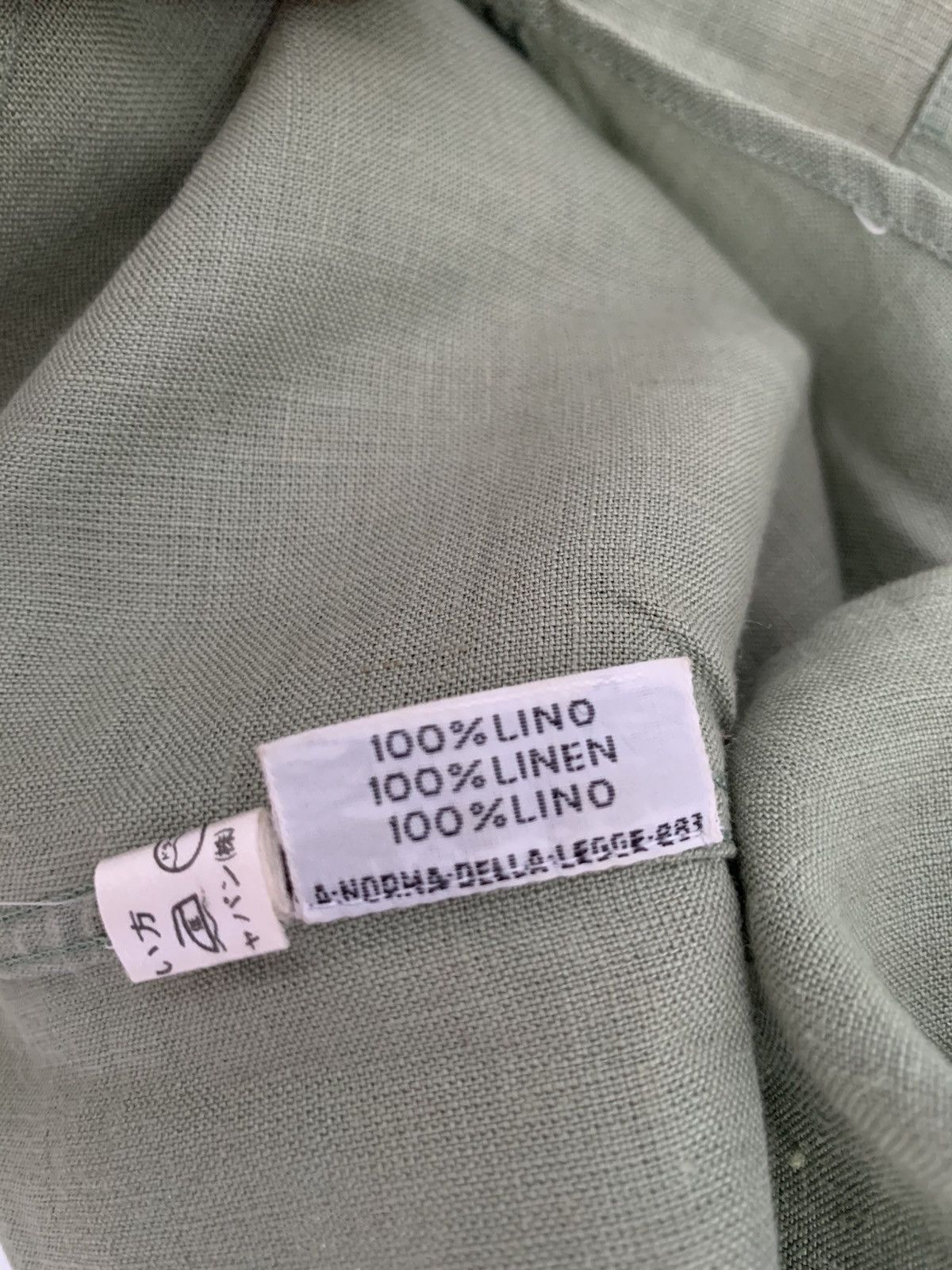 Designer × Ermenegildo Zegna × Vintage Vintage ermenegildo zegna linen made in spain Size US M / EU 48-50 / 2 - 5 Thumbnail