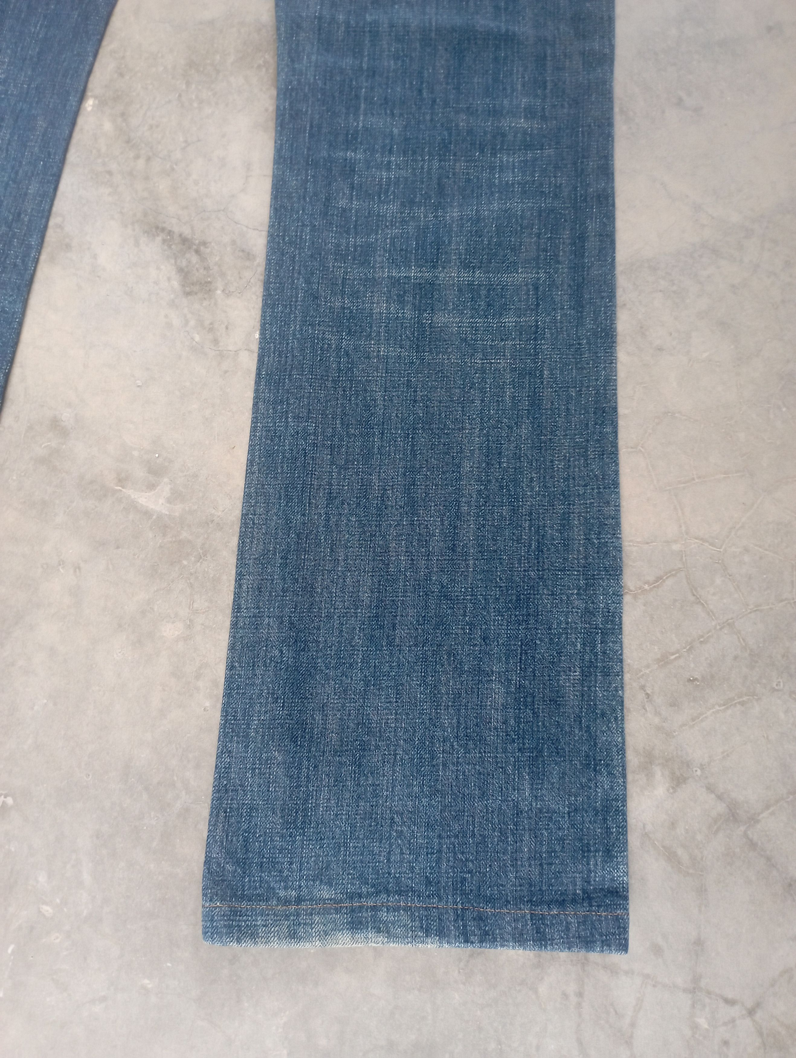 Issey Miyake Issey Miyake Tete Homme Stone Wash Distressed Denim Size US 31 - 9 Thumbnail