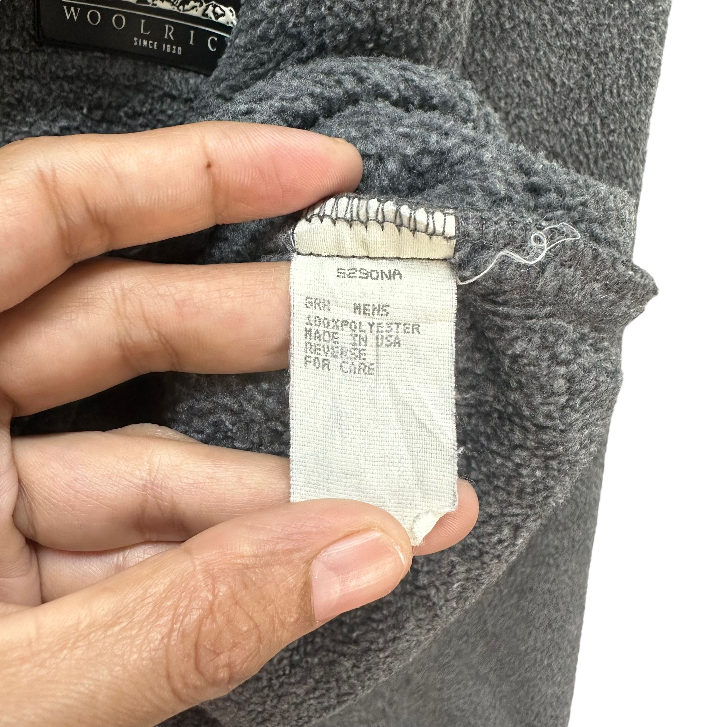 Vintage VINTAGE WOOLRICH SNAP BUTTON FLEECE #7851-184 Size US M / EU 48-50 / 2 - 10 Thumbnail