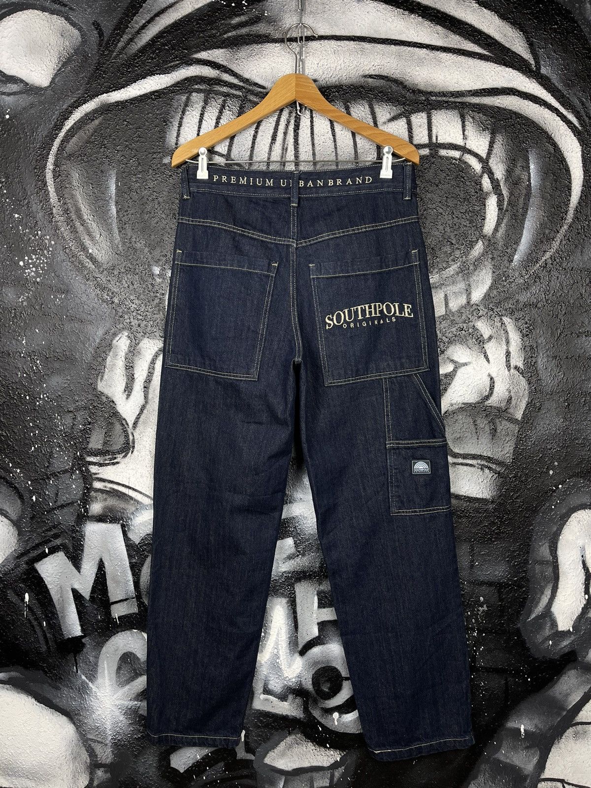 Southpole × Vintage Y2K Southpole Logo Carpenter Jeans Men’s Size 30 Size US 30 / EU 46 - 2 Thumbnail