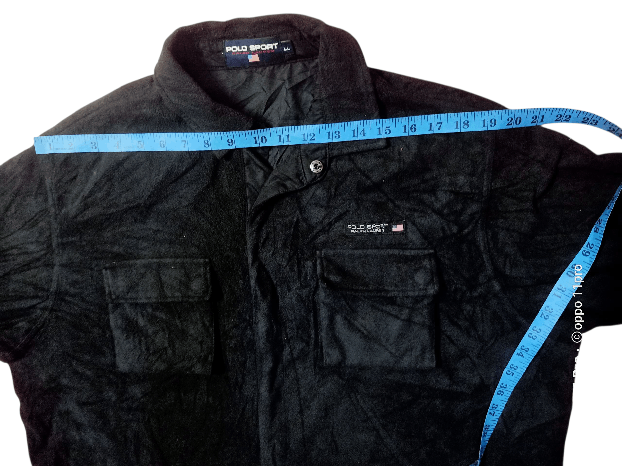 Ralph Lauren Sport 💥 Polo Sport Lauren FLEECE Button Up Men 💥 Size US XL / EU 56 / 4 - 8 Thumbnail