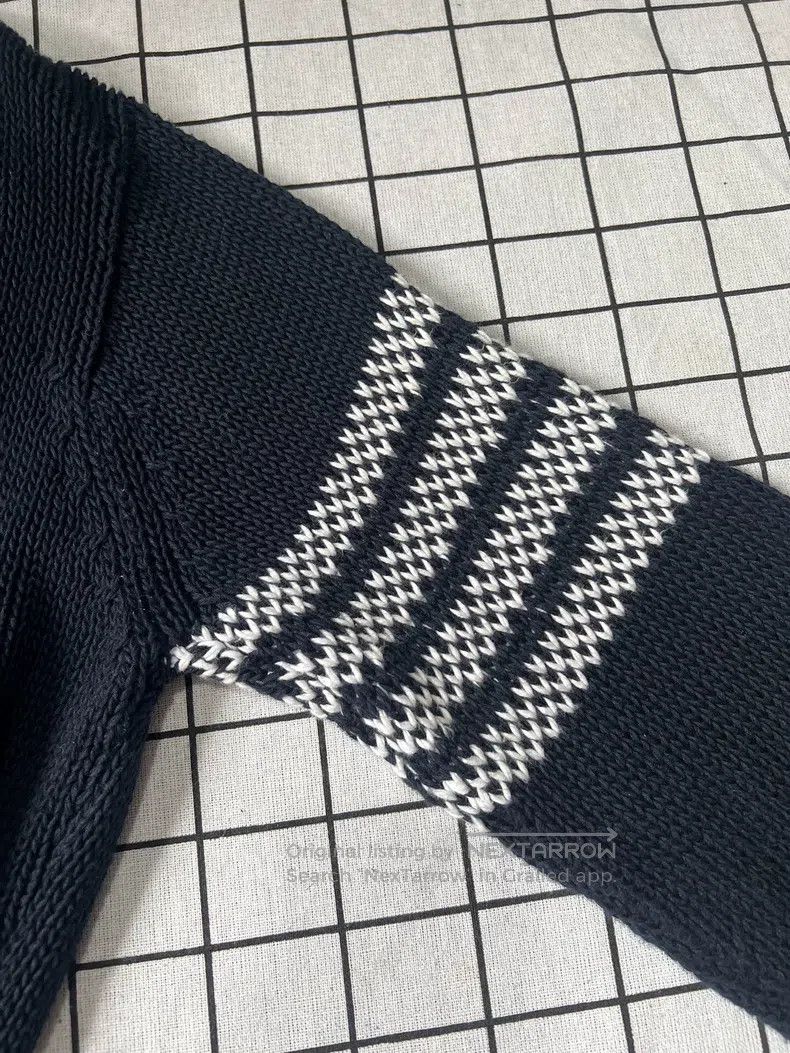 Thom Browne Thom Browne Knitted dolphin cardigan Size US L / EU 52-54 / 3 - 3 Thumbnail