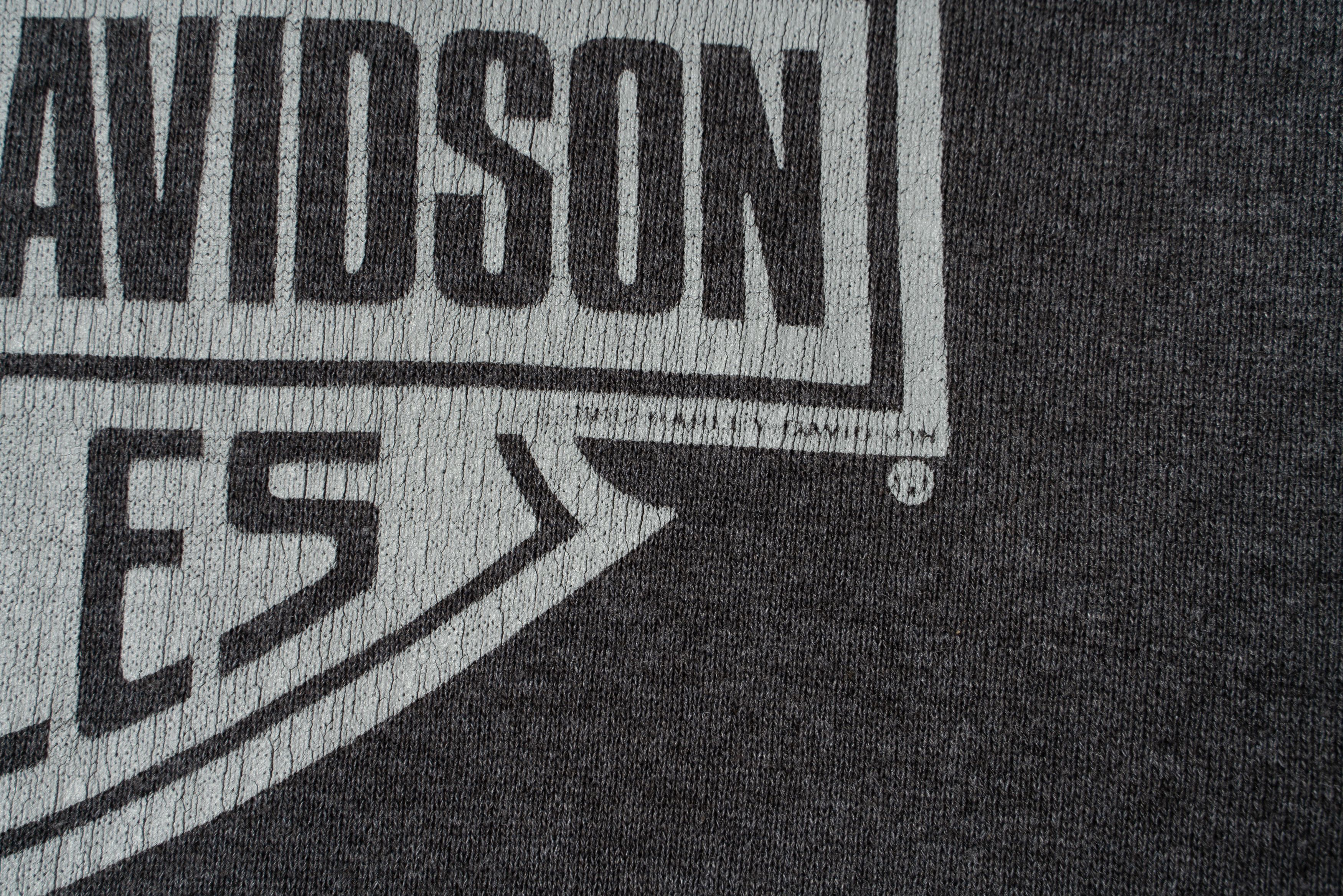 Harley Davidson 🔵HARLEY DAVIDSON Vintage 1992 Crewneck Sweatshirt Grey Size US XL / EU 56 / 4 - 12 Thumbnail