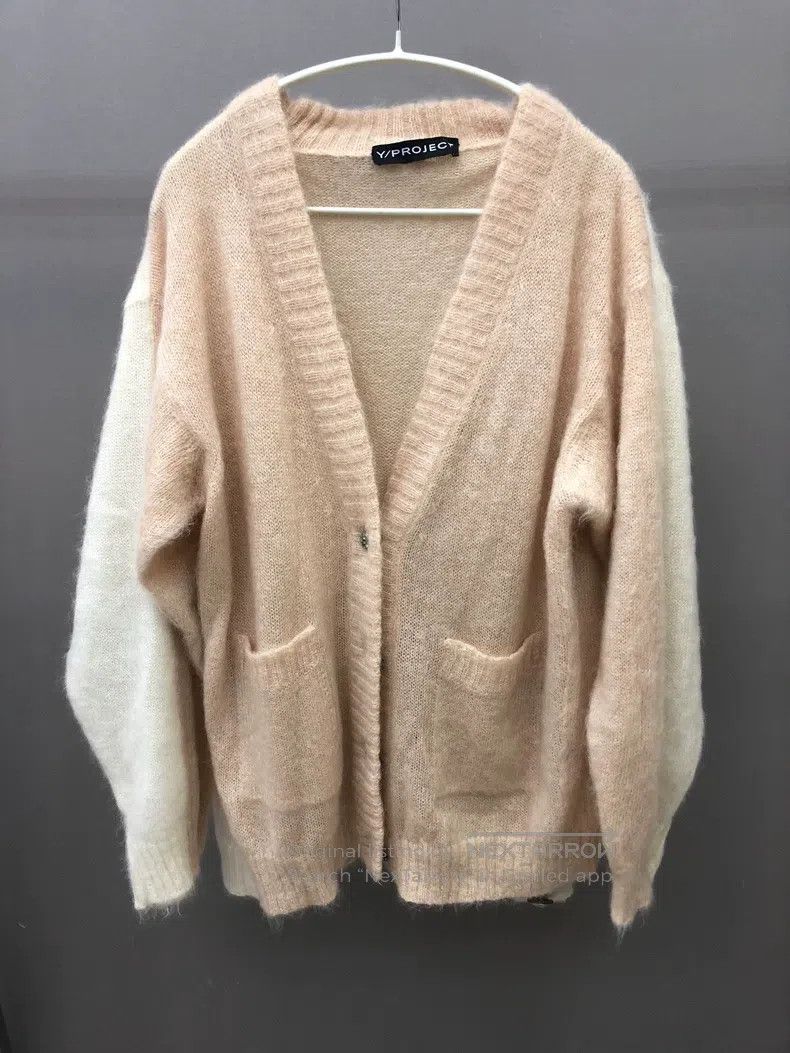 Y/Project Y/PROJECT Size XS Milk and coffee cardigan sweater Size US XS / EU 42 / 0 - 1 Thumbnail
